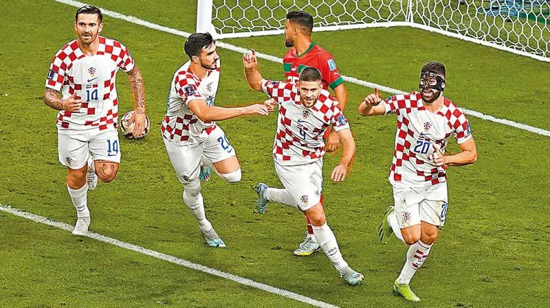克羅地亞2:1挫摩洛哥　奪世界盃季軍
