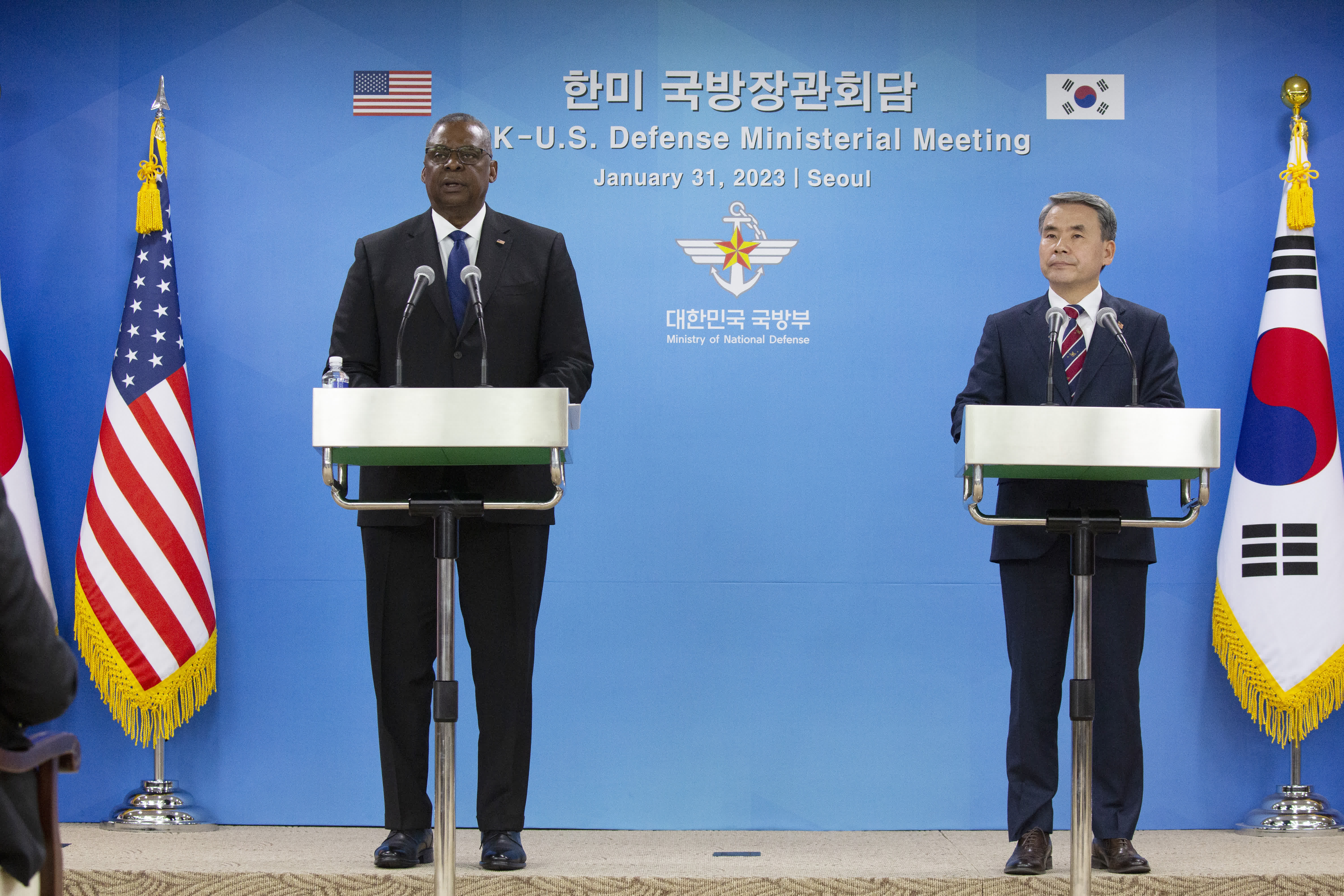 韓美兩國防長舉行會晤　商討同盟事件