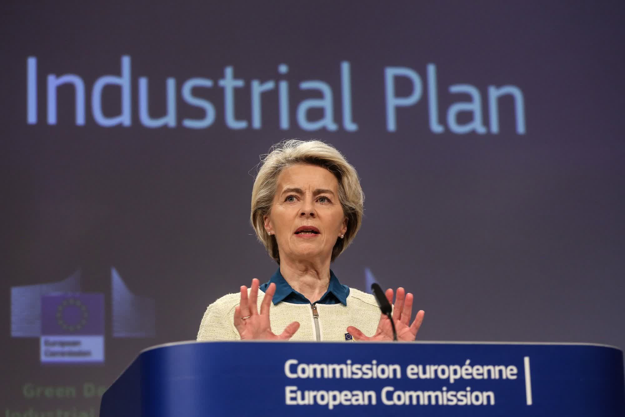 歐委會發布「綠色協議產業計劃」與美坚持