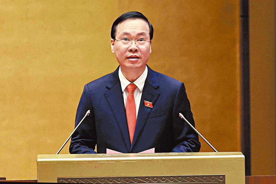 習近平向越南新任國家主席武文賞致賀電 - 國際 - 香港文匯網