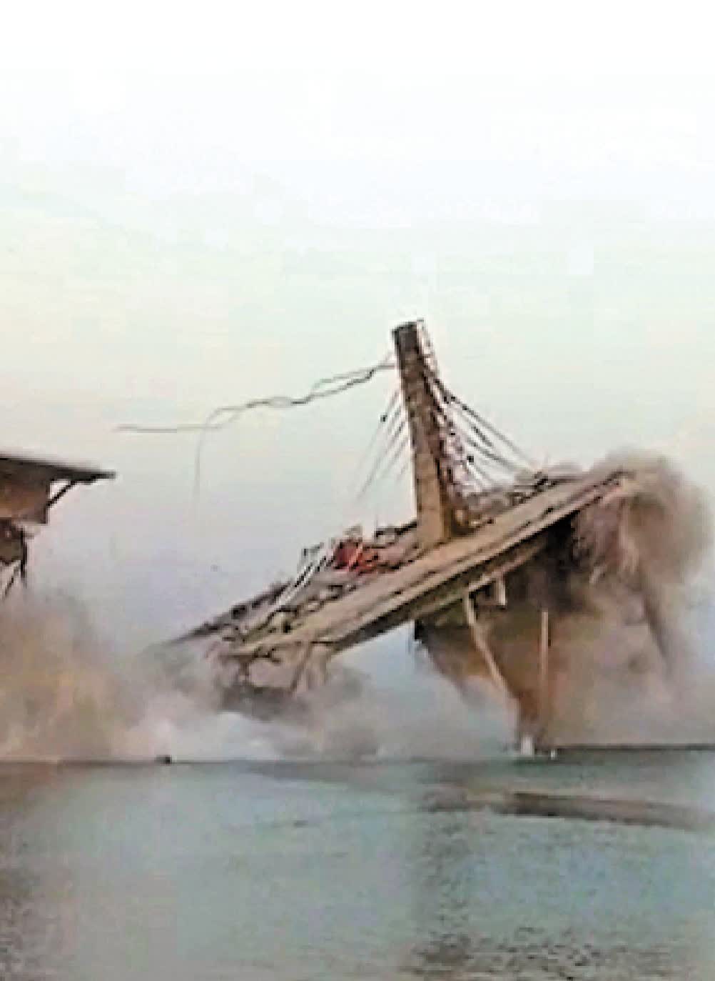 印度恒河大橋坍塌　16億巨資化泡影