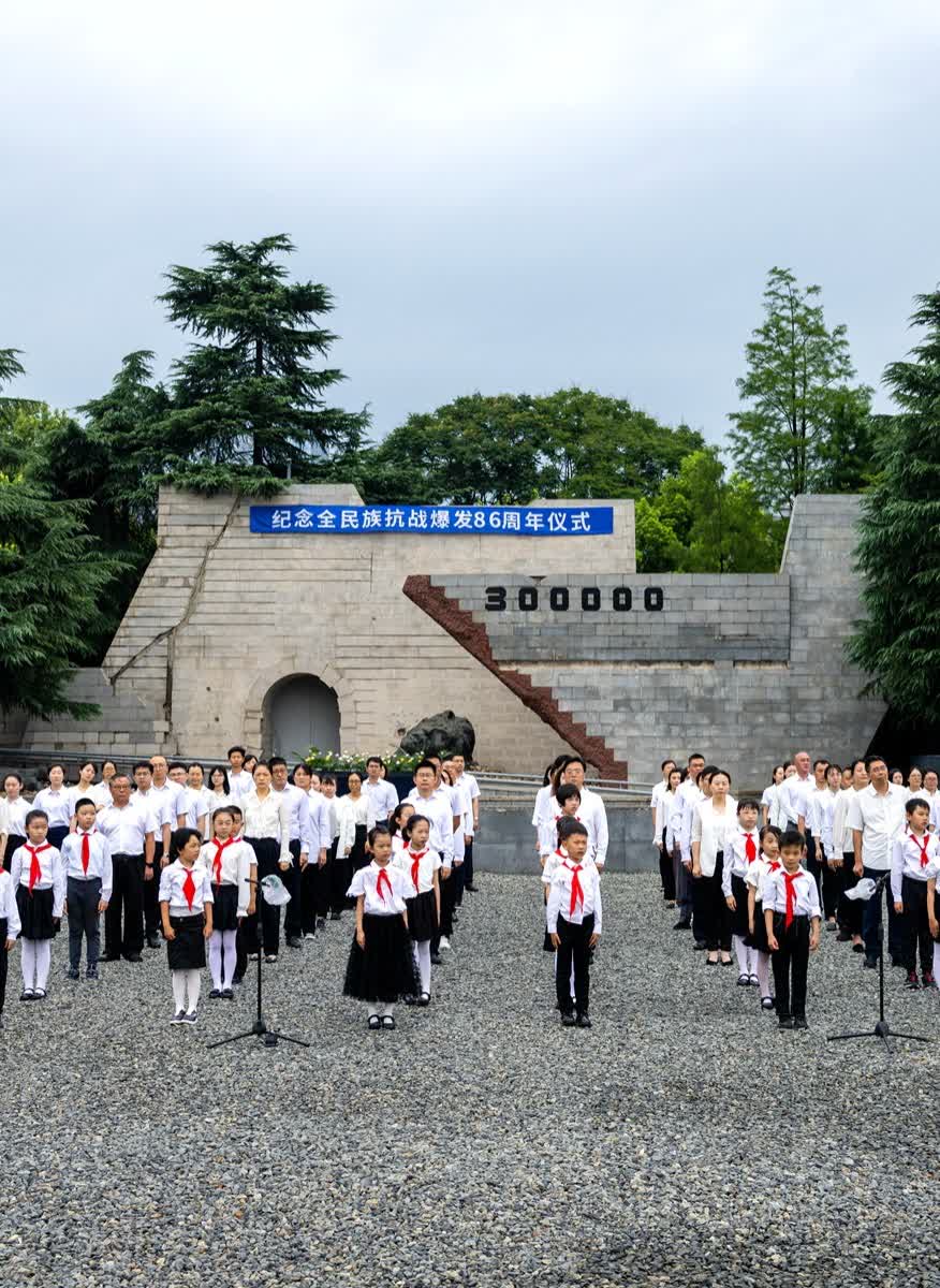南京紀念抗戰爆發86周年　倖存者後代用聲音傳播歷史