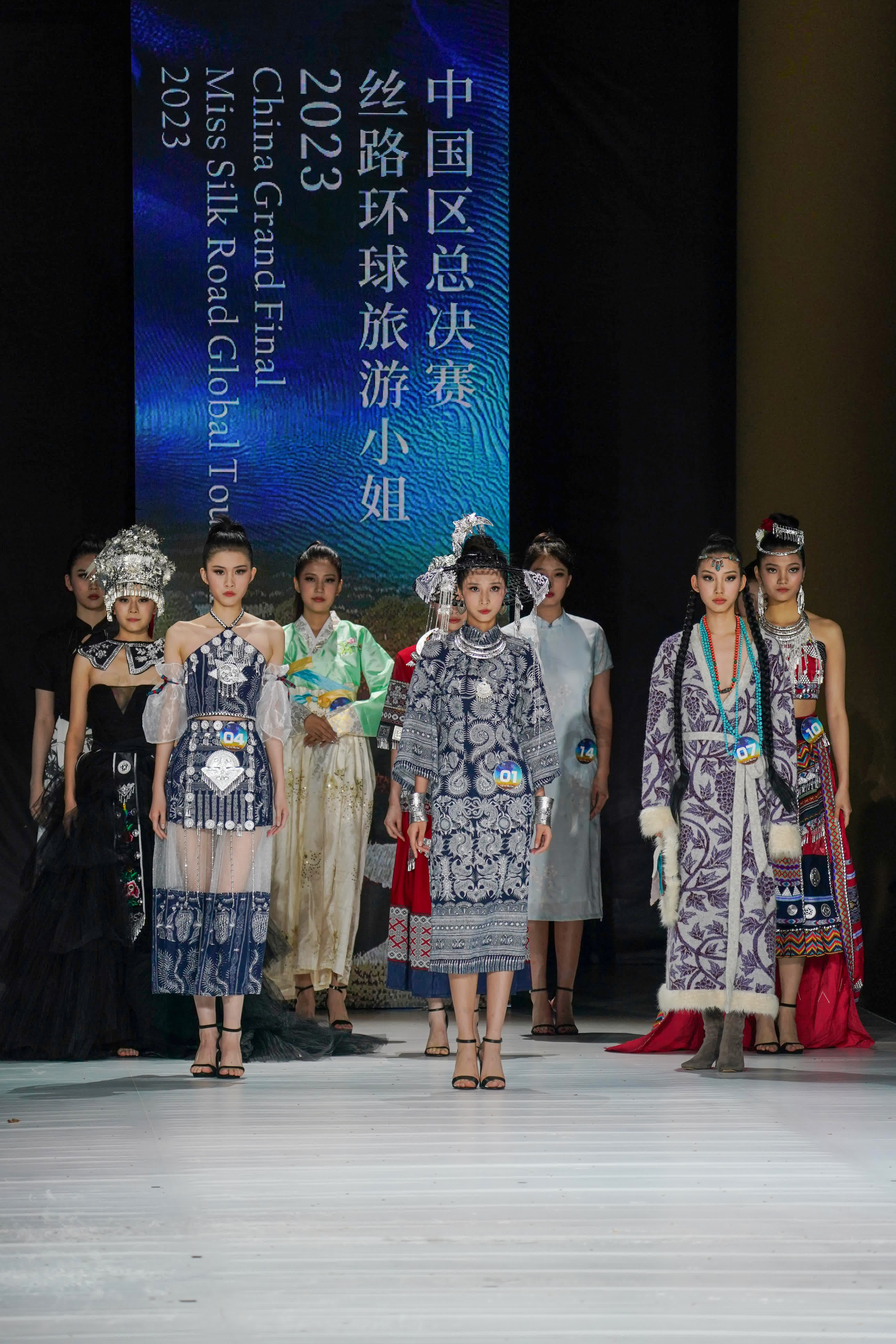 圖為選手在比賽中。 （中新社）