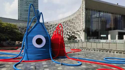 國際雕塑展在滬開幕　28名國際藝術家展現創意樂趣