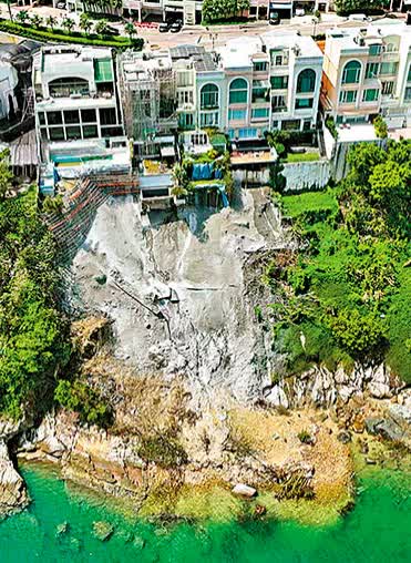 紅山半島70間獨立屋疑僭建　約40間涉非法霸官地