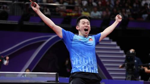 杭州亞運會︱黃鎮(zhèn)廷苦戰(zhàn)7局殺入4強 港乒相隔17年再奪男單獎牌 杭州亞運會︱黃鎮(zhèn)廷苦戰(zhàn)7局殺入4強 港乒相隔17年再奪男單獎牌