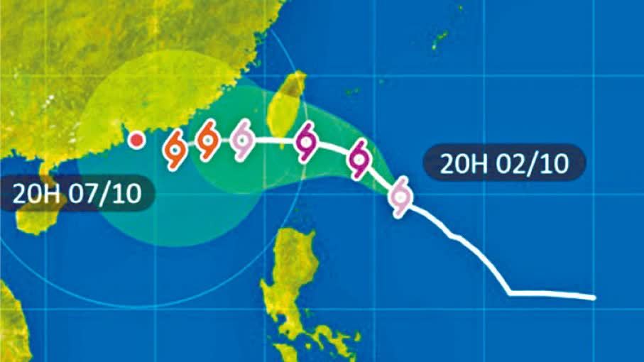 或有颱風襲港丨「小犬」料升呢超強颱風　周五恐闖港400公里範圍