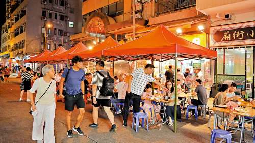 香港夜繽紛｜「平民夜總會」再出發　廟街盼展醉人夜色