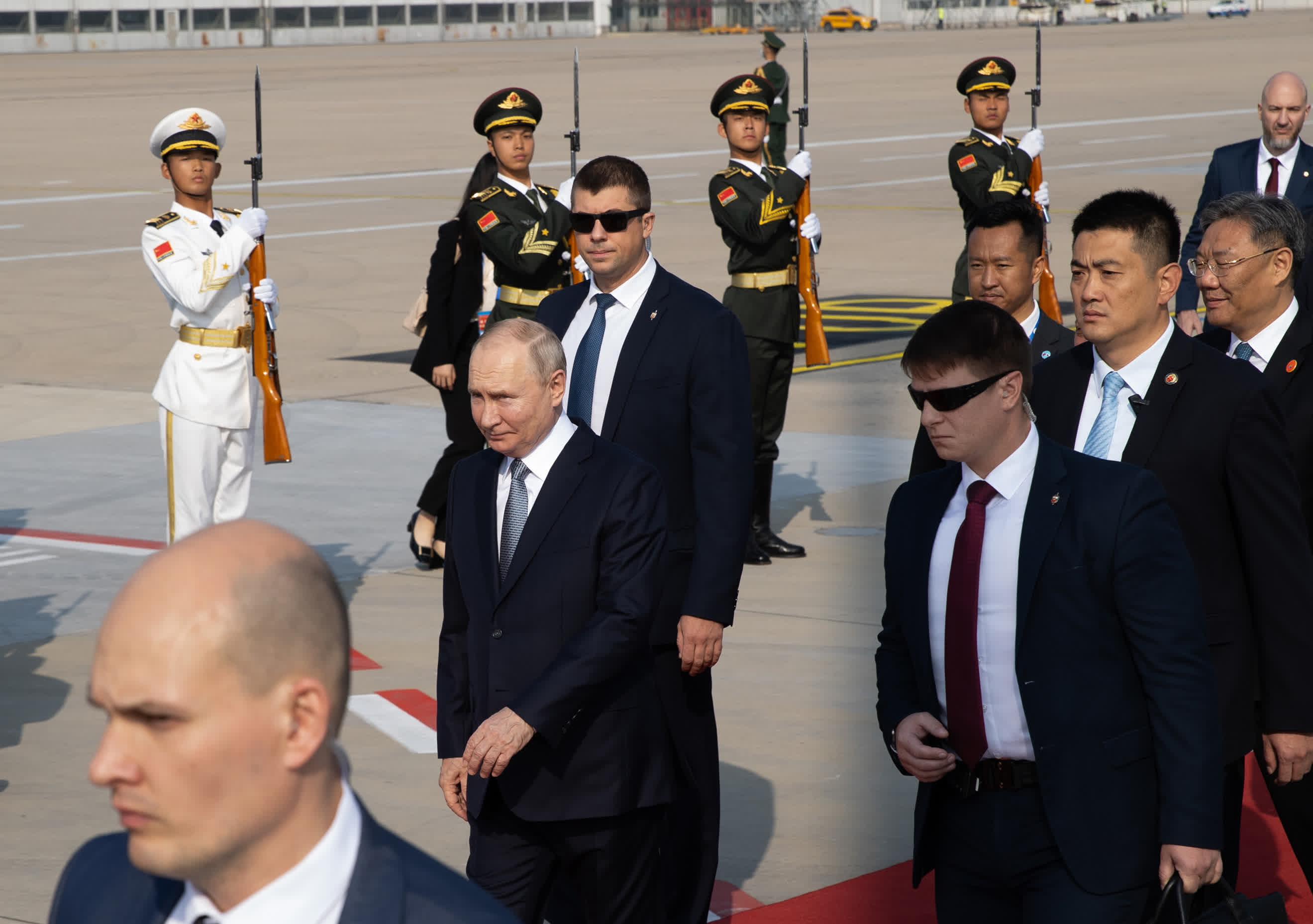普京抵京出席「一帶一起」國際相助高峰論壇