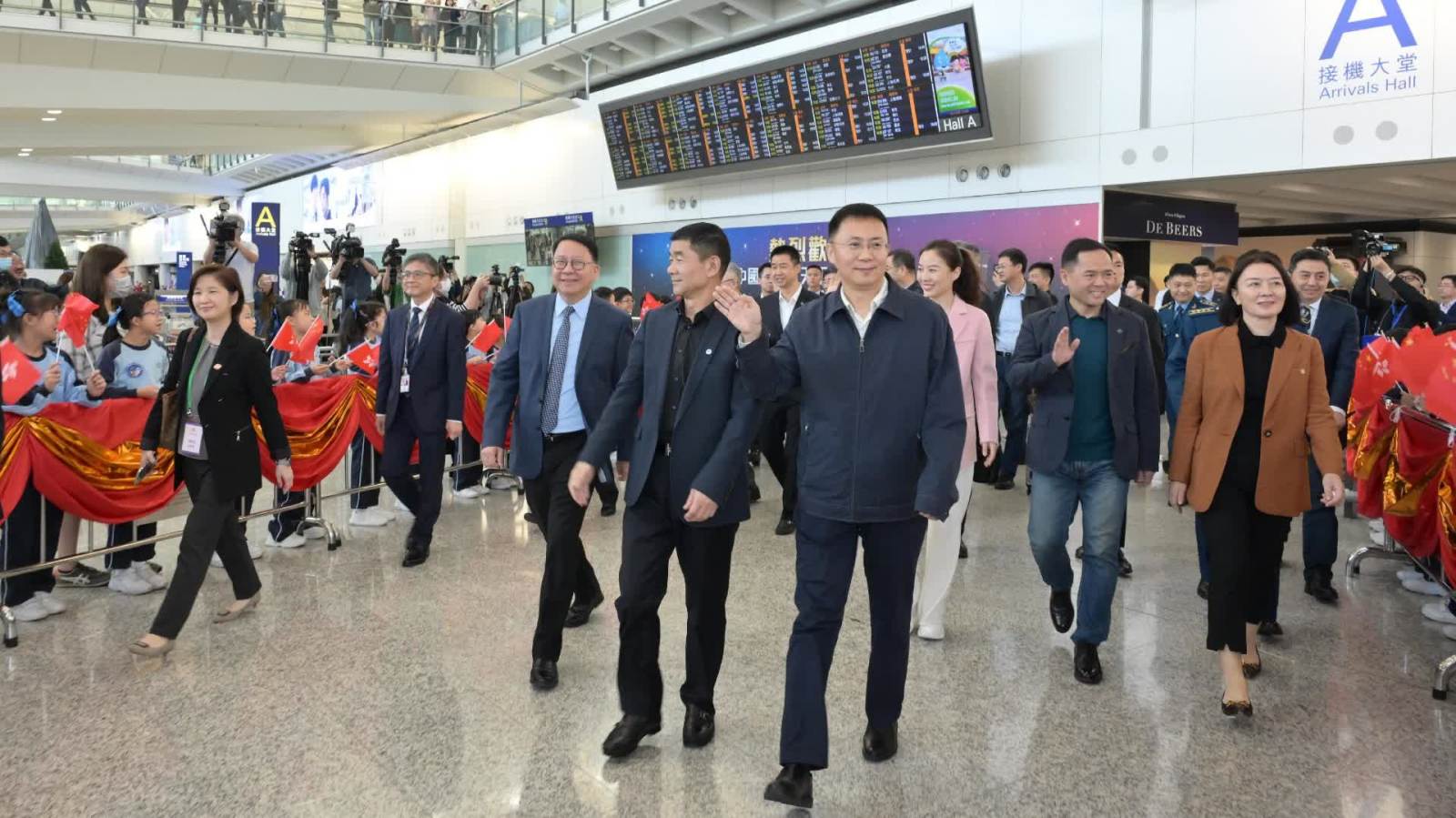 航天團訪港｜李家超：相信代表團訪港行程將帶起香港的航天熱潮