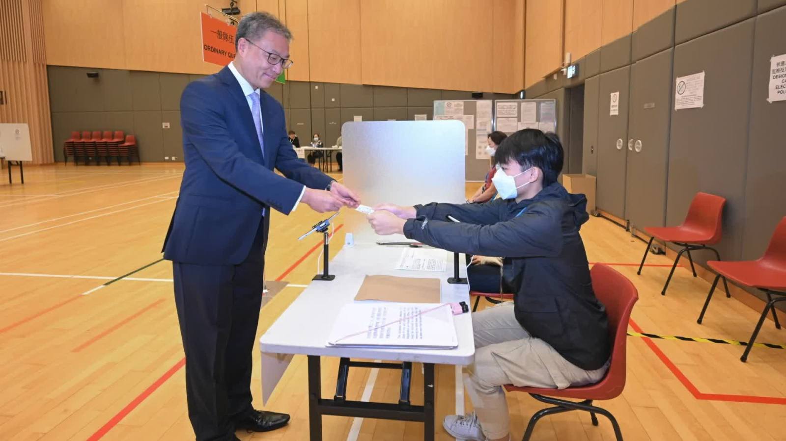區議會選舉 | 陸啟康提醒選民依正確程序投票