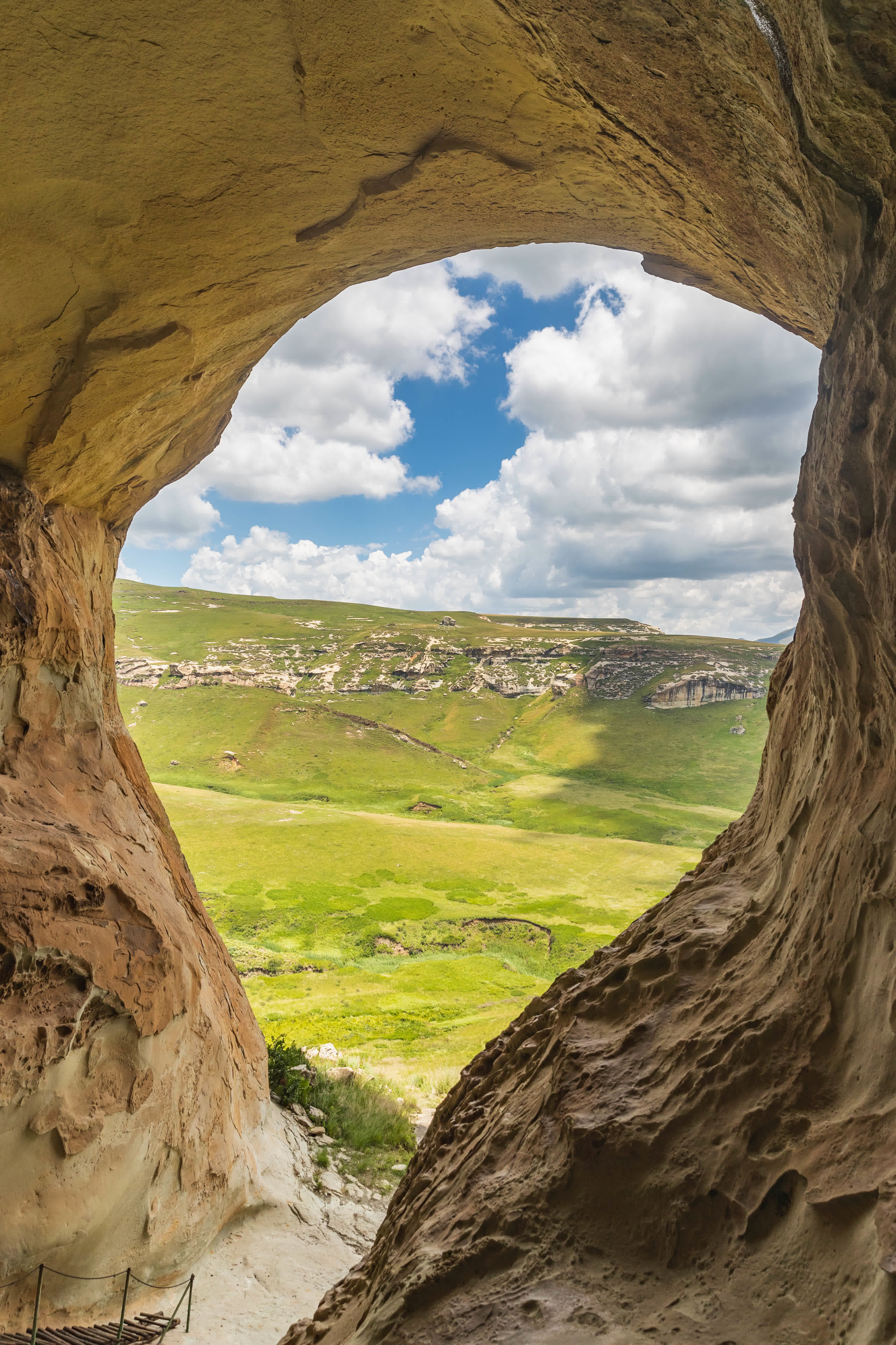 這是1月14日拍攝的南非金門高地國家公園風光。（新華社）