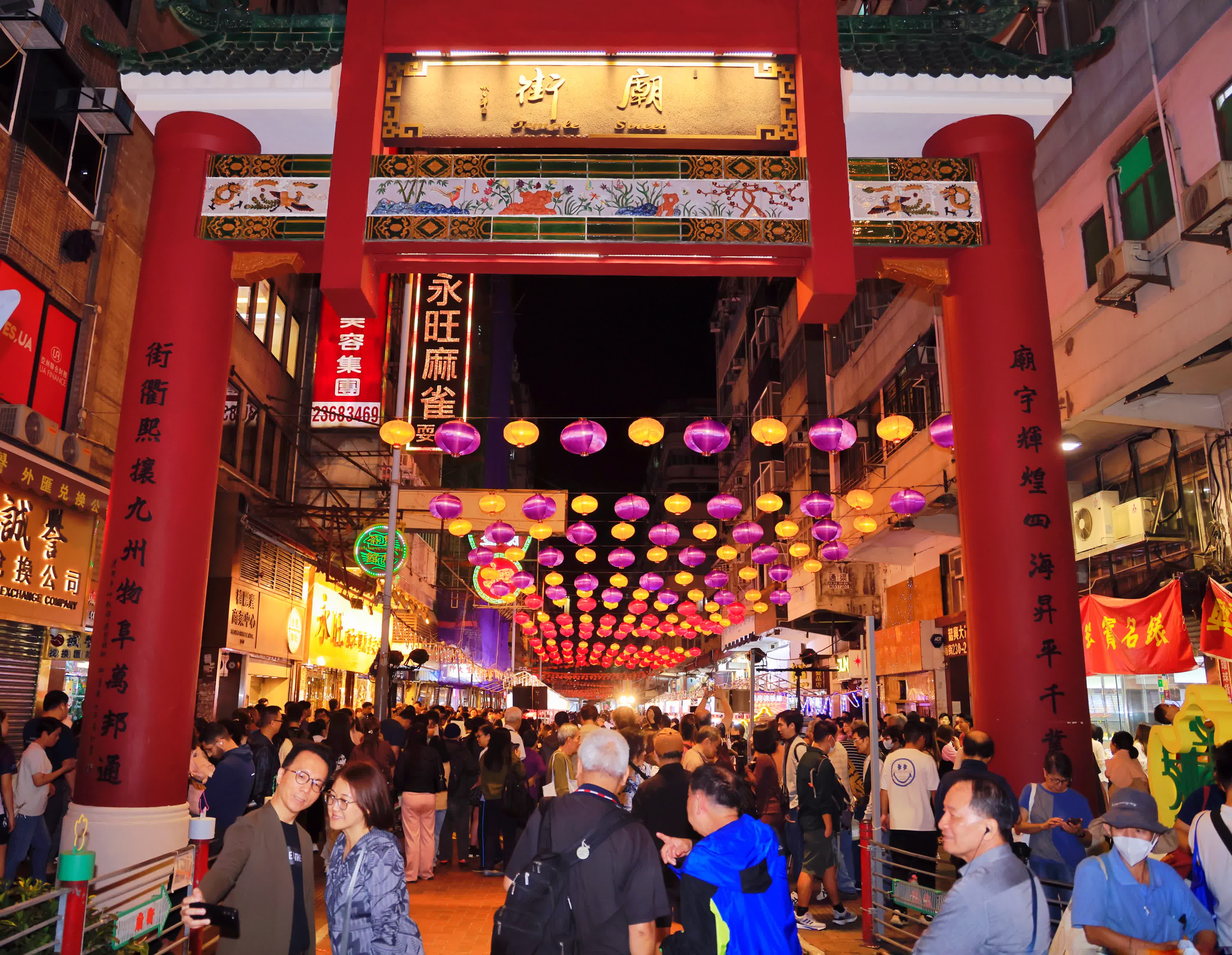 陳錦榮:可擴展廟街夜市規模 有條件成為「手信街」 - 香港 - 香港文匯報