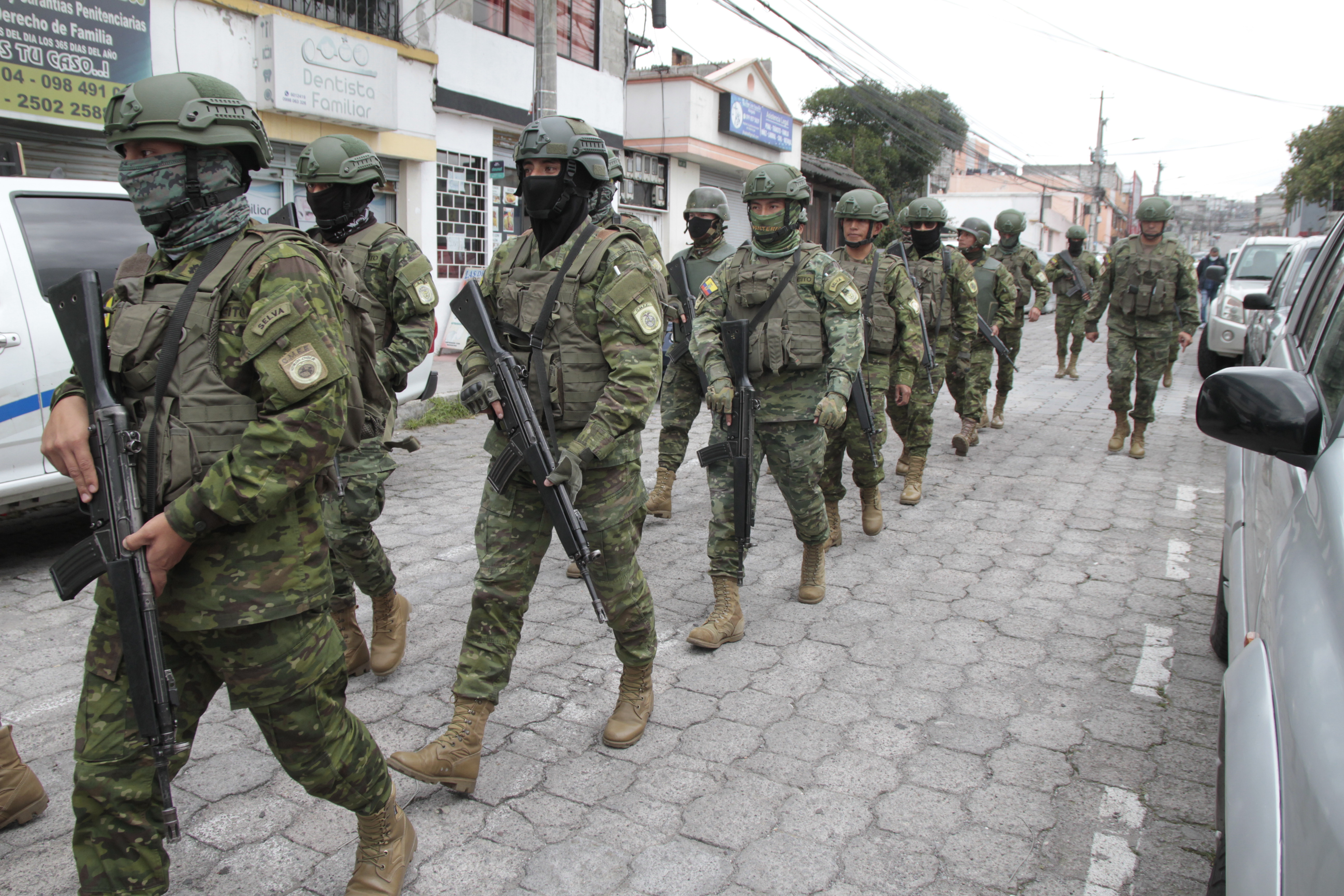 厄瓜多爾進入「國內武裝衝突」狀態以來已经拘捕5994人