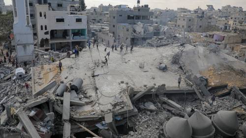 加沙地帶拉法：轟炸過後