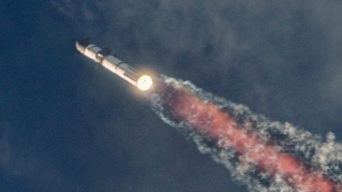 美國SpaceX「星艦」第三次試射　二度穿越大氣層時失聯