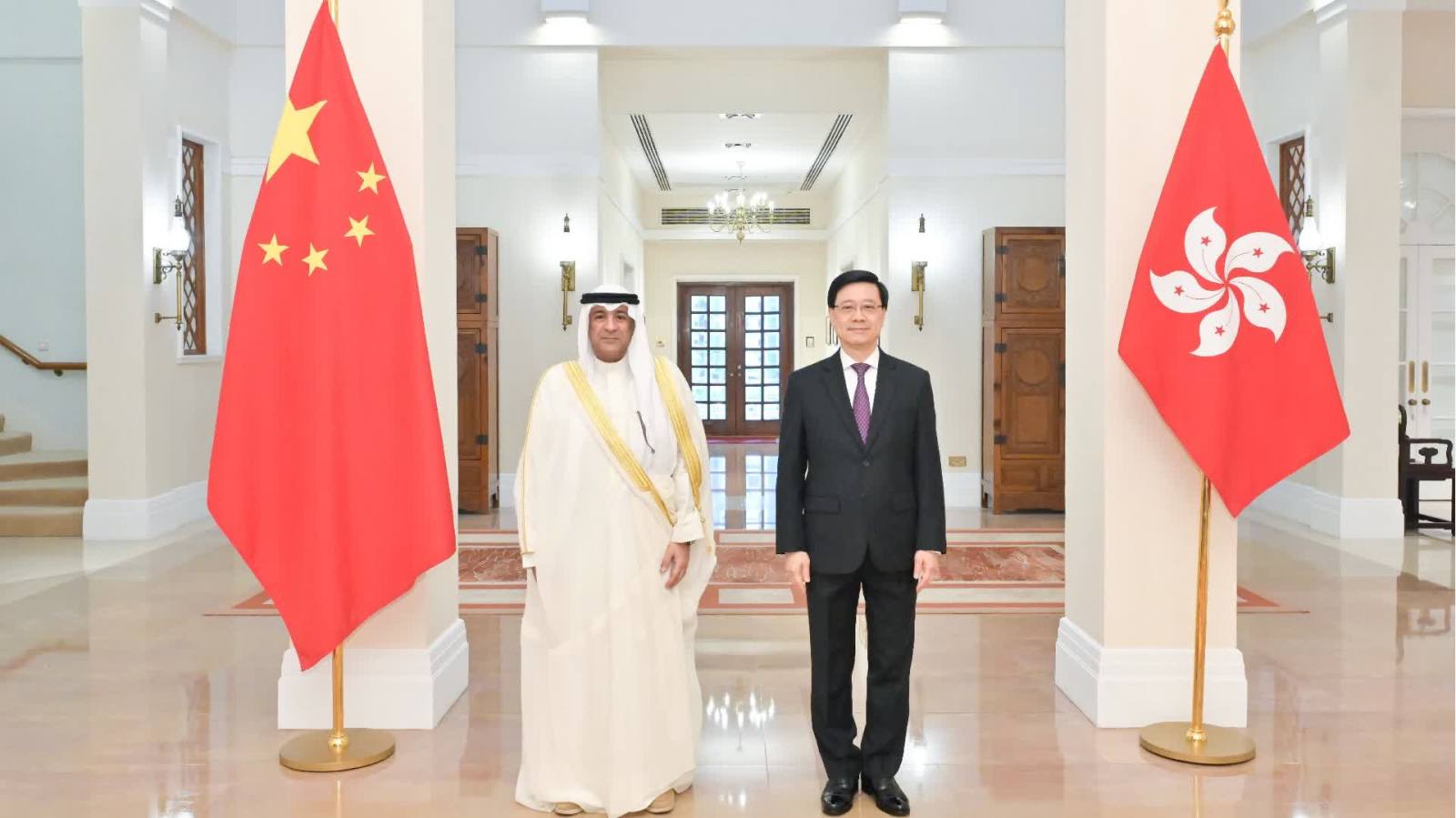 李家超晤海合會秘書長　歡迎阿拉伯國家善用香港獨特優勢