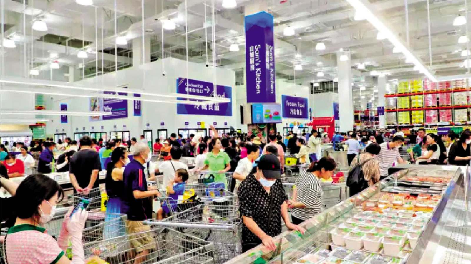 傳深圳山姆超市兩月內推新招　港人網購滿599元可免費送貨