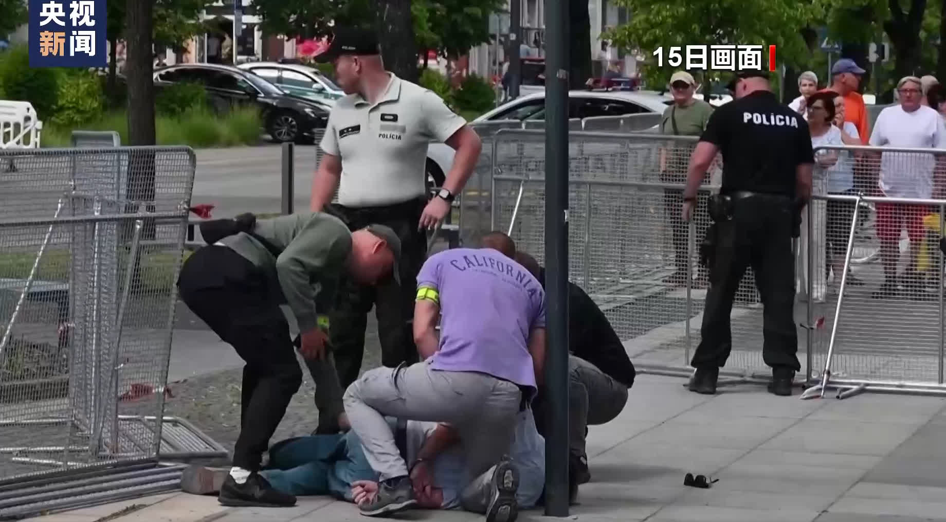 斯洛伐克總理術後意識清醒　病情仍然嚴重