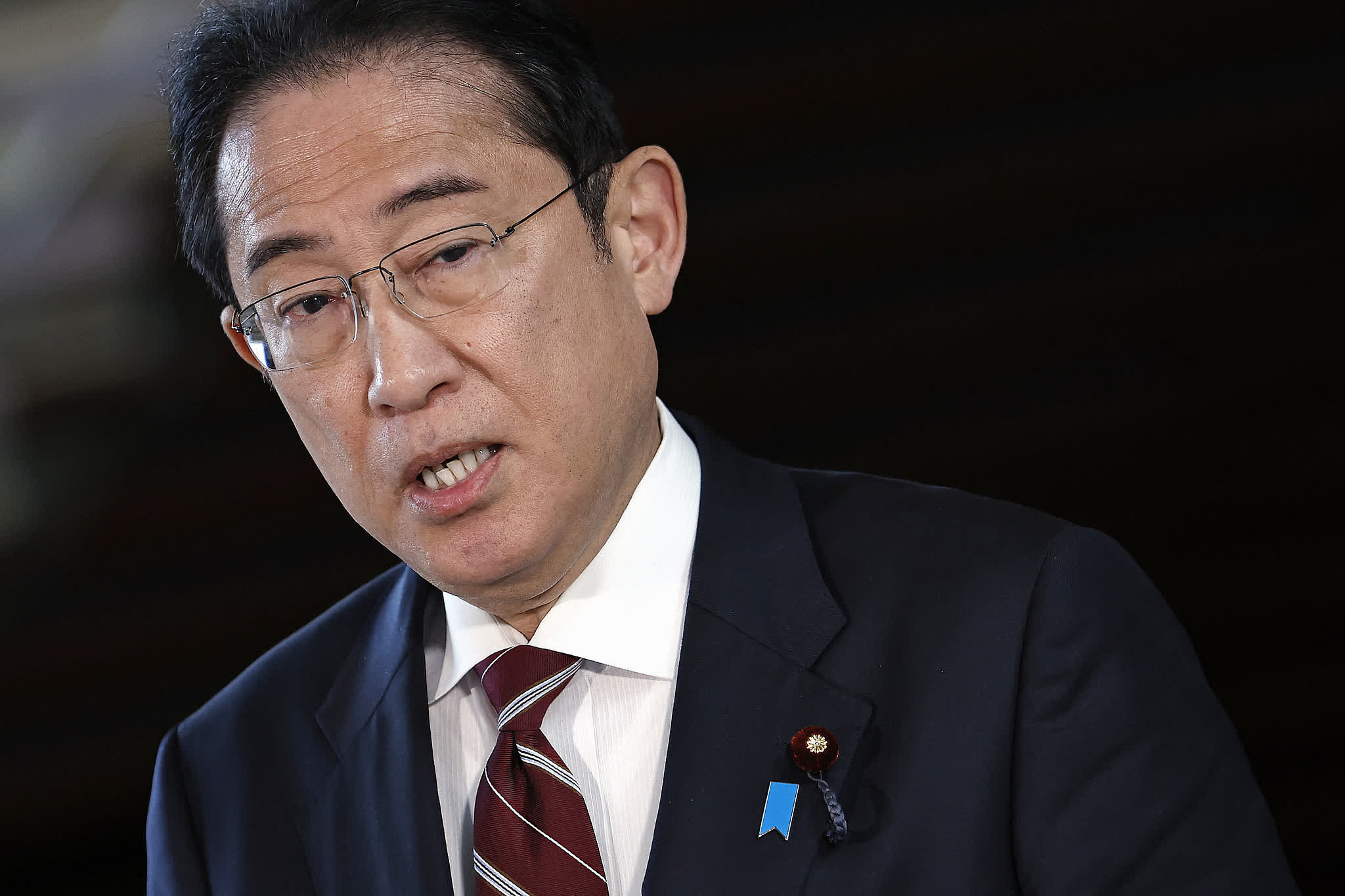 日本民調顯示岸田內閣支持率僅為25.1%