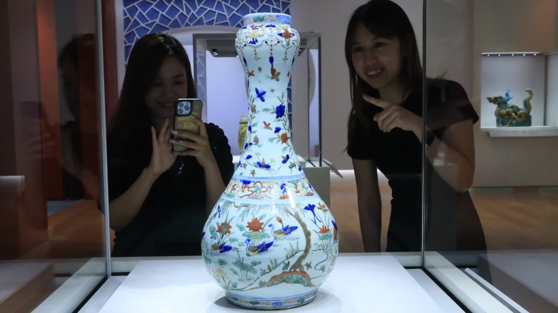 逾106件明代陶瓷珍品於香港故宮館展出 21件為國家一級文物 - 香港 - 香港文匯報