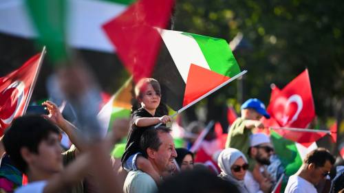 伊斯坦布爾：民眾聲援巴勒斯坦