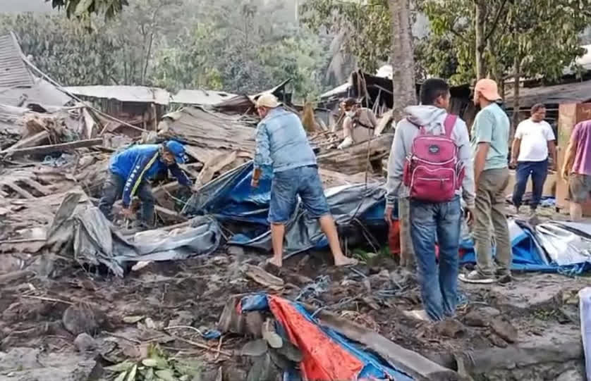 印僧勒沃托比水山噴發已经致10人崛起　超萬人受影響