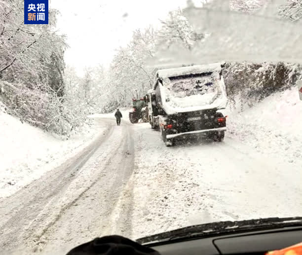 巴爾干多國遭遇強風暴雪襲擊　塞爾維亞迎來今冬最強降雪