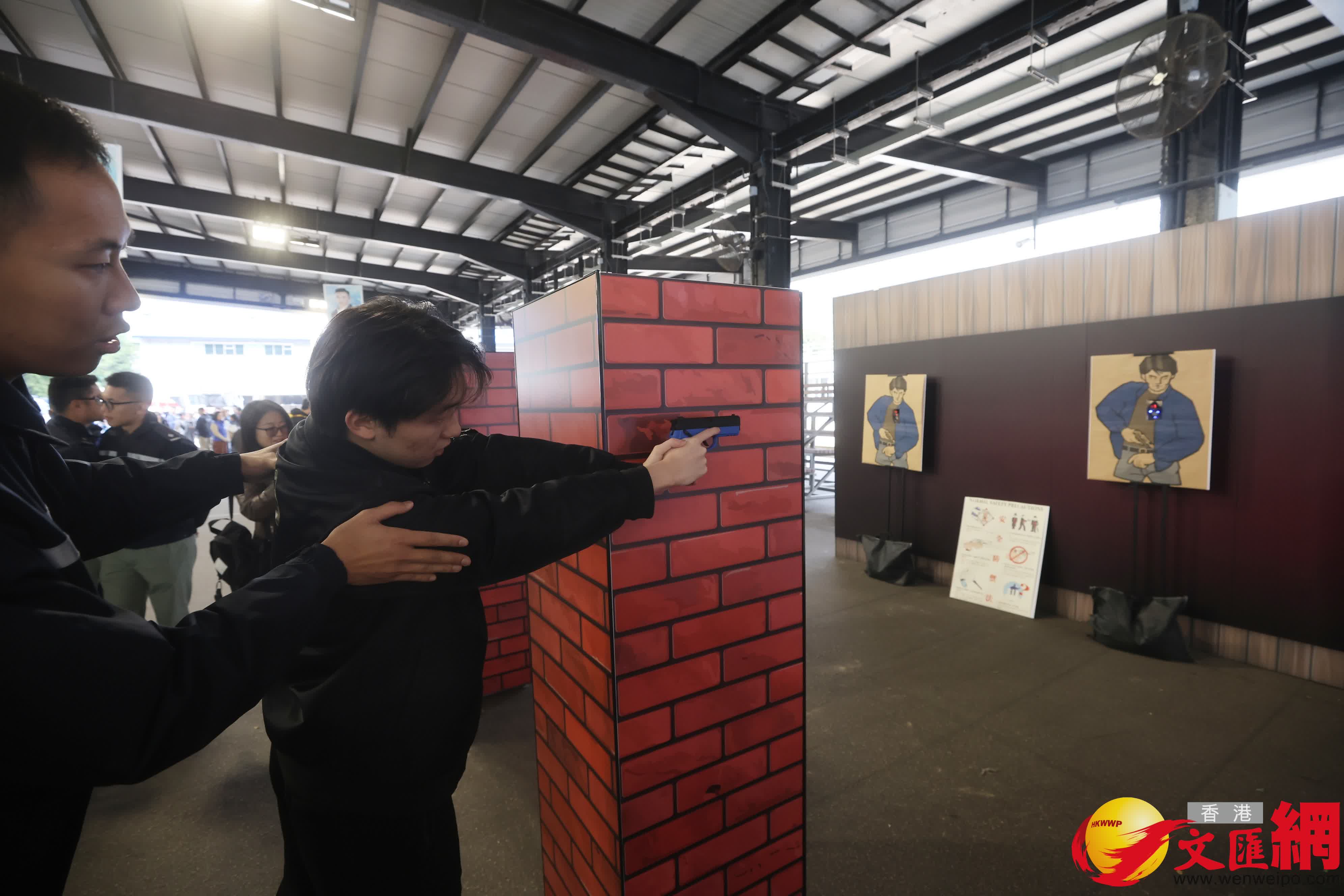 警察招募體驗日。（香港文匯報記者郭木又攝）