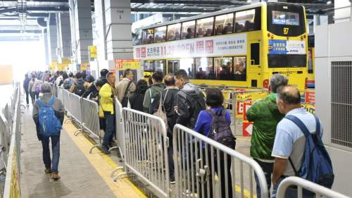 圖集︱聖誕假結(jié)束　香港文匯報記者直擊蓮塘口岸回港潮