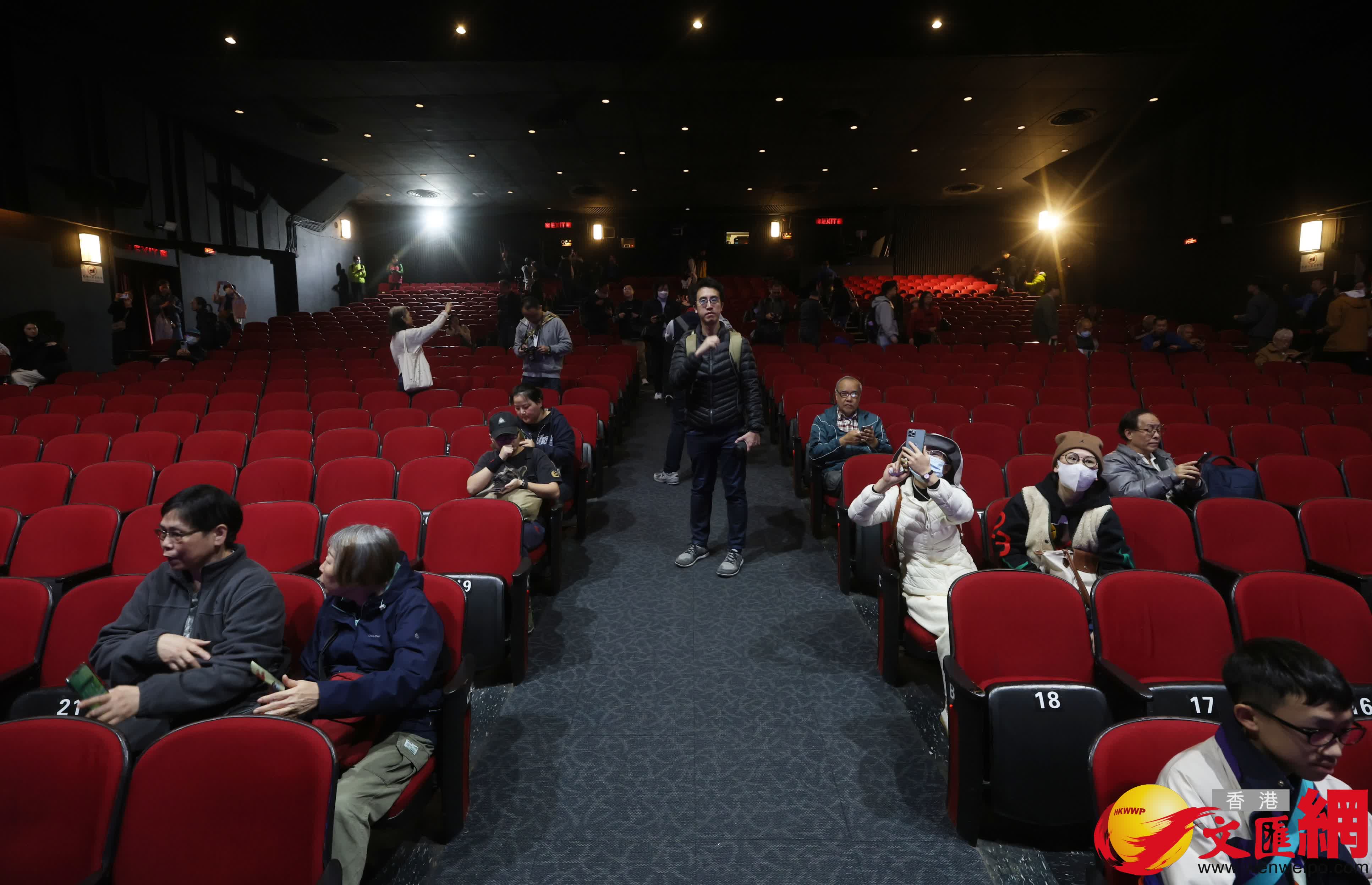 新光戲院開放日。（香港文匯報記者郭木又 攝）