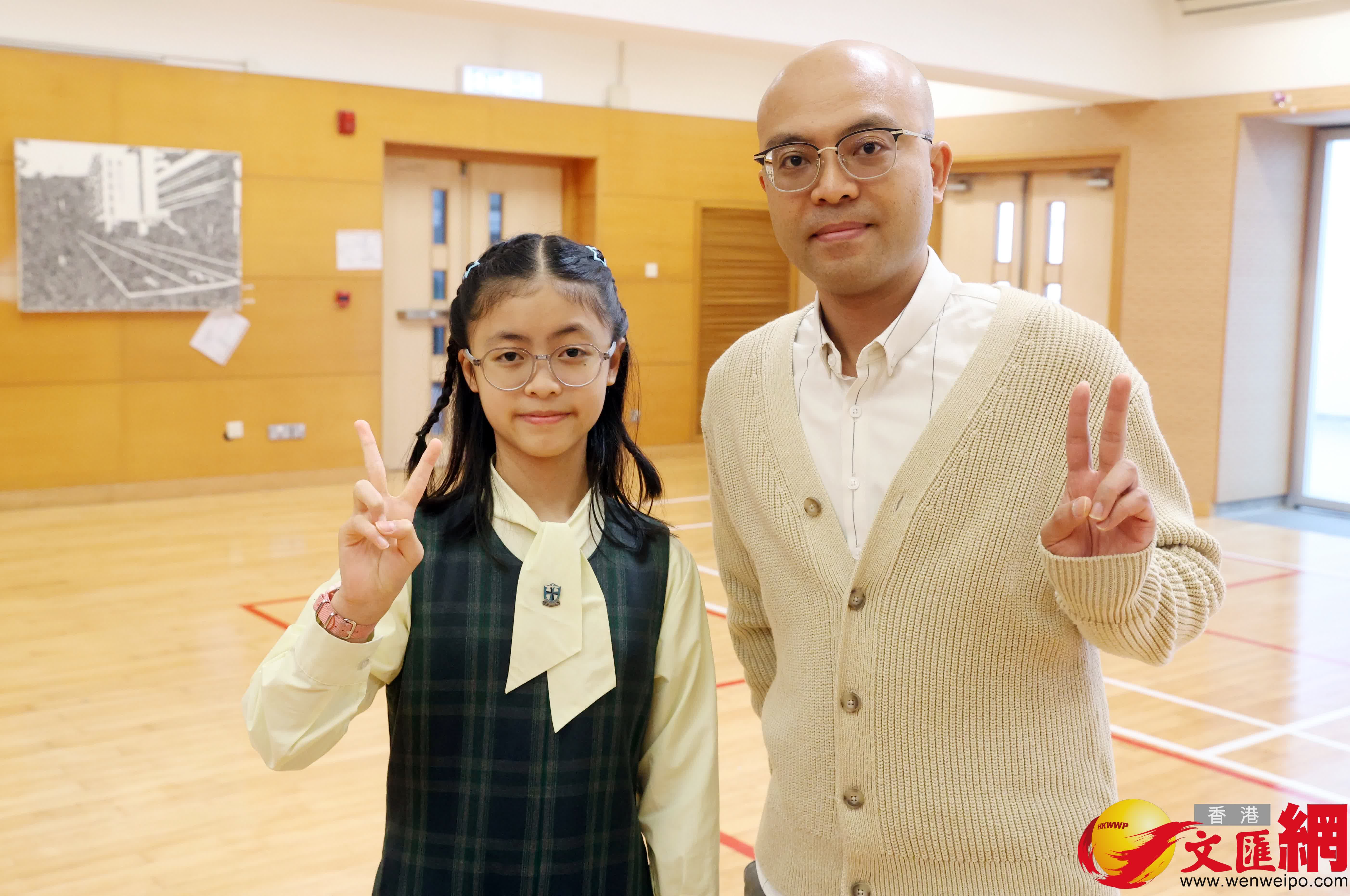 學生公益服務獎頒獎禮精彩回放。(香港文匯報記者曾興偉攝)