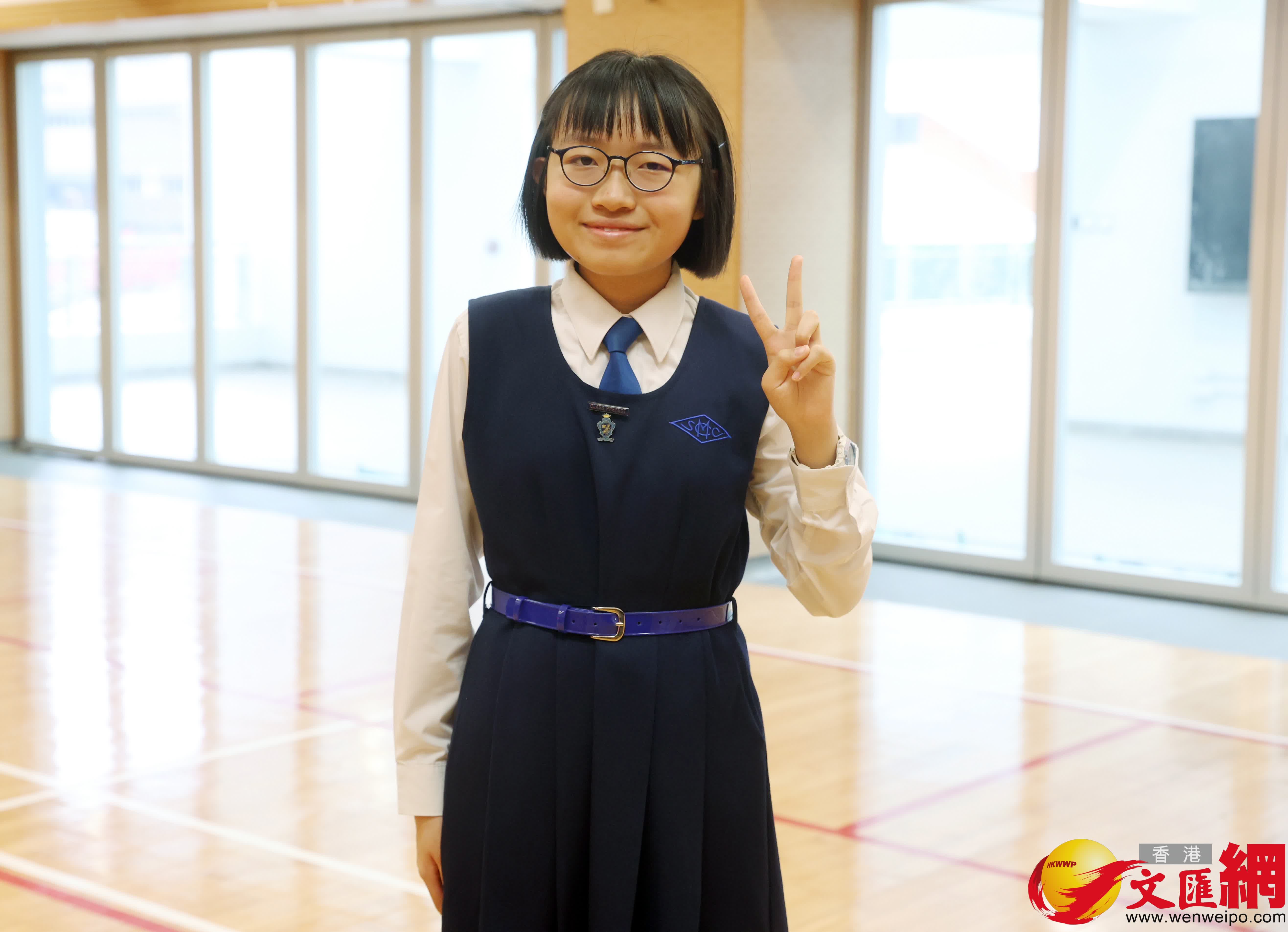 學生公益服務獎頒獎禮精彩回放。(香港文匯報記者曾興偉攝)