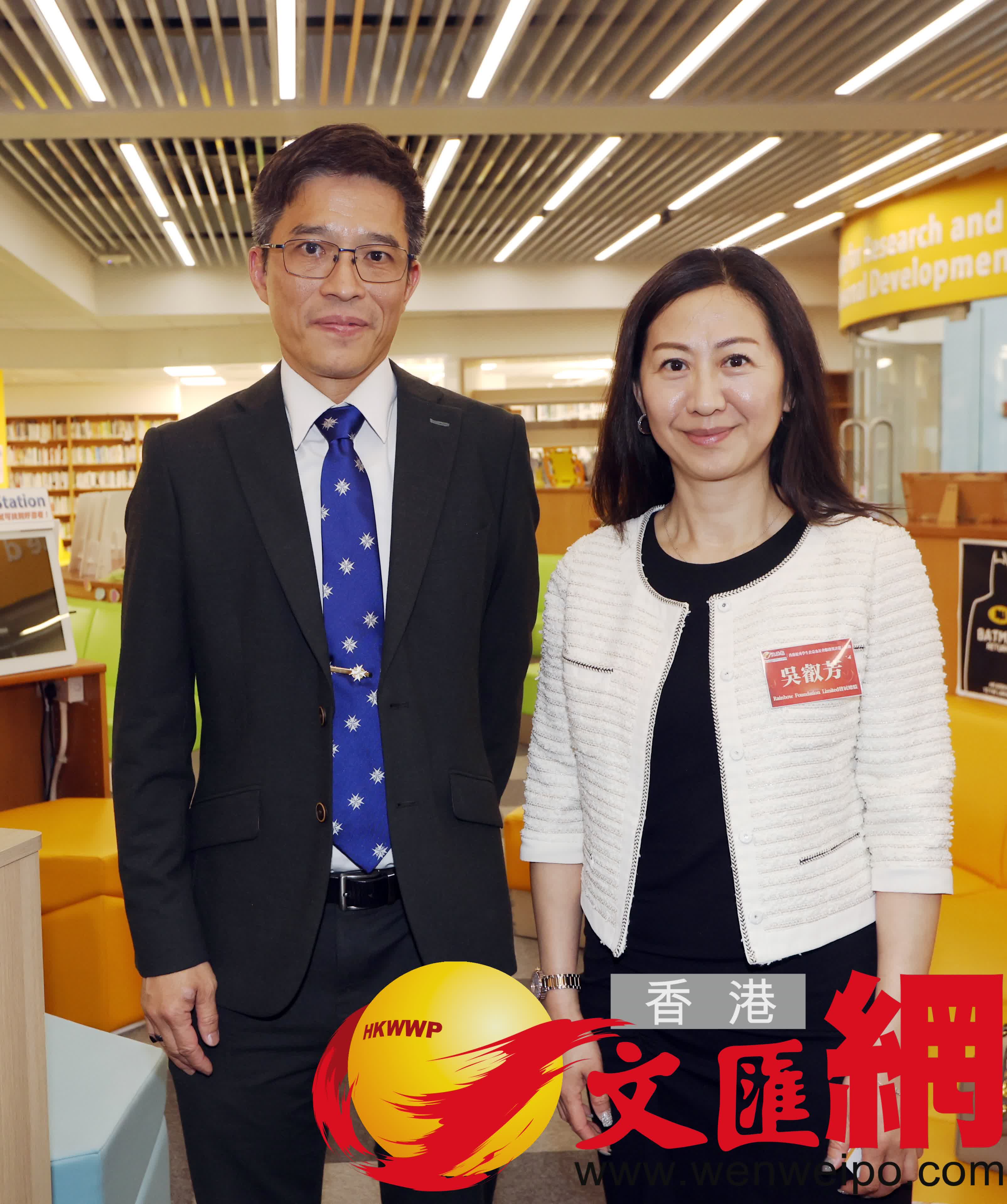 學生公益服務獎頒獎禮精彩回放。(香港文匯報記者曾興偉攝)