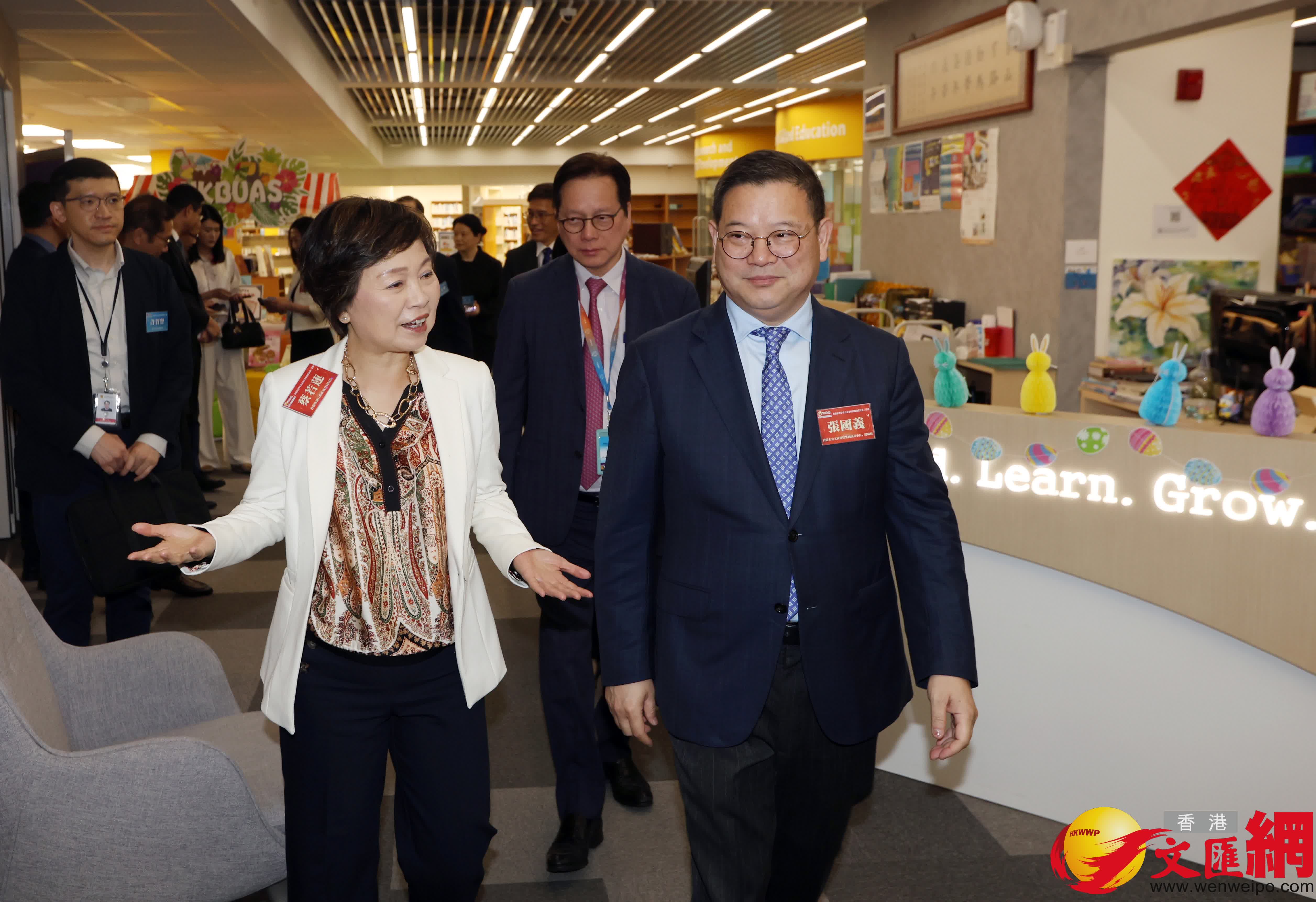 學生公益服務獎頒獎禮精彩回放。(香港文匯報記者曾興偉攝)