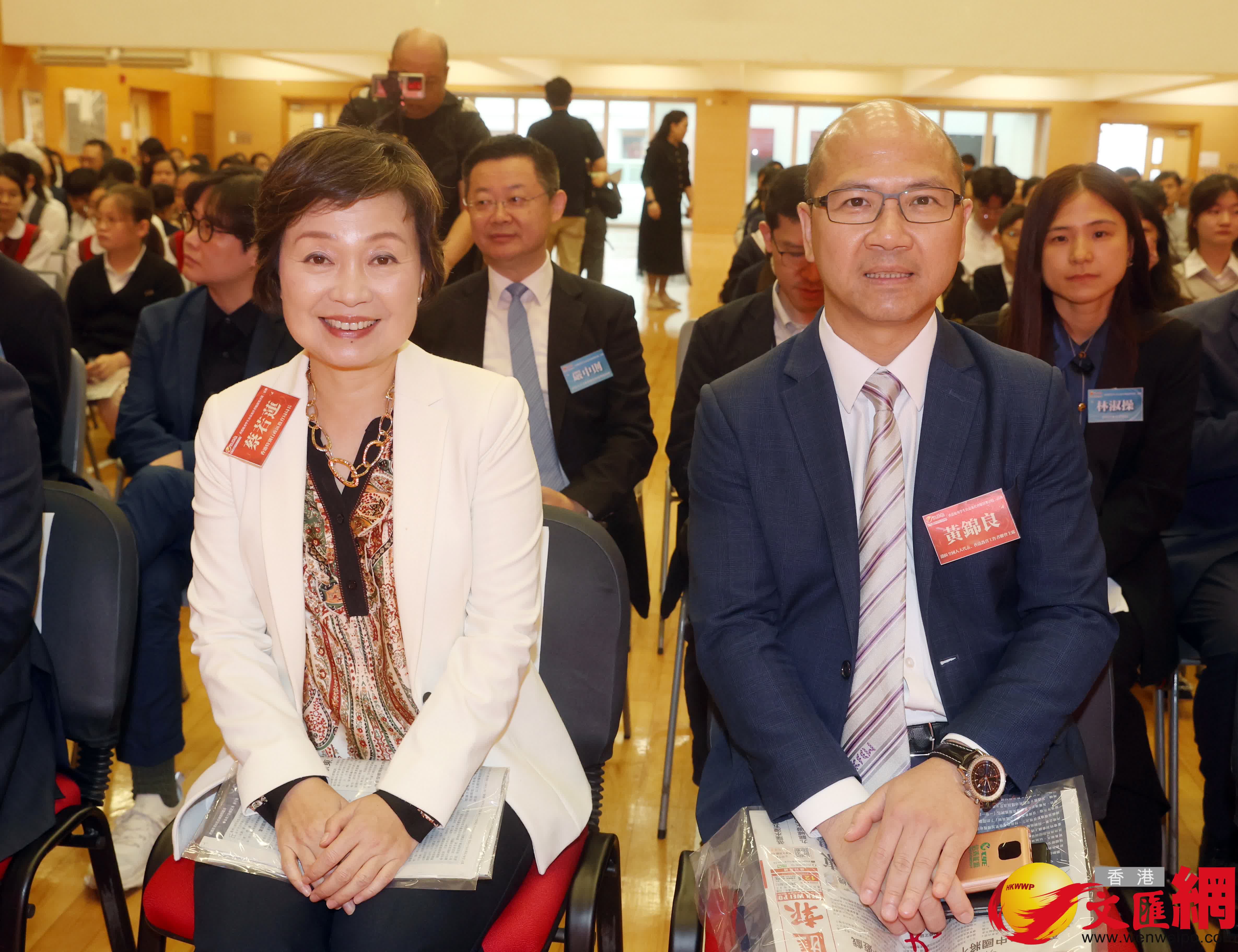 學生公益服務獎頒獎禮精彩回放。(香港文匯報記者曾興偉攝)