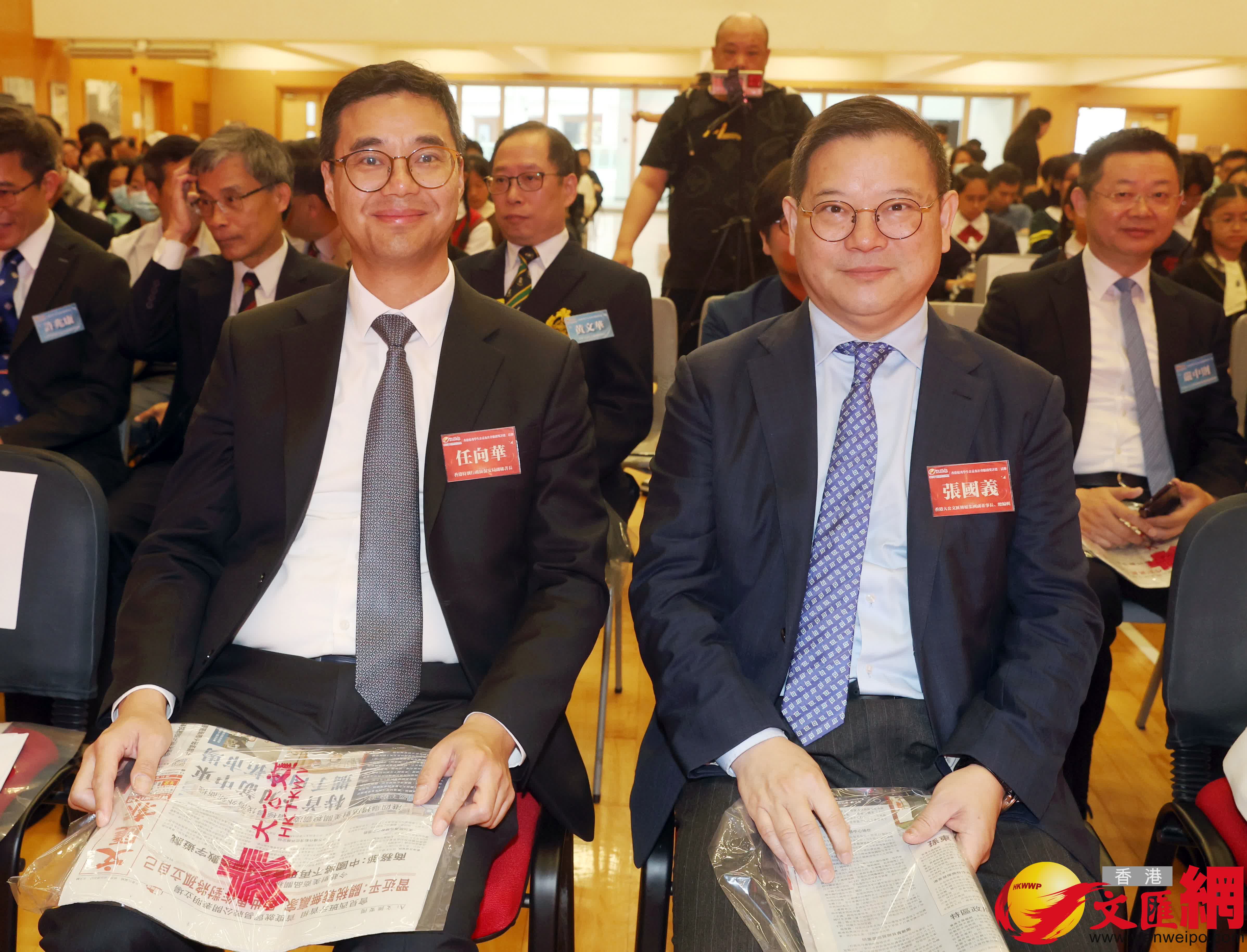 學生公益服務獎頒獎禮精彩回放。(香港文匯報記者曾興偉攝)