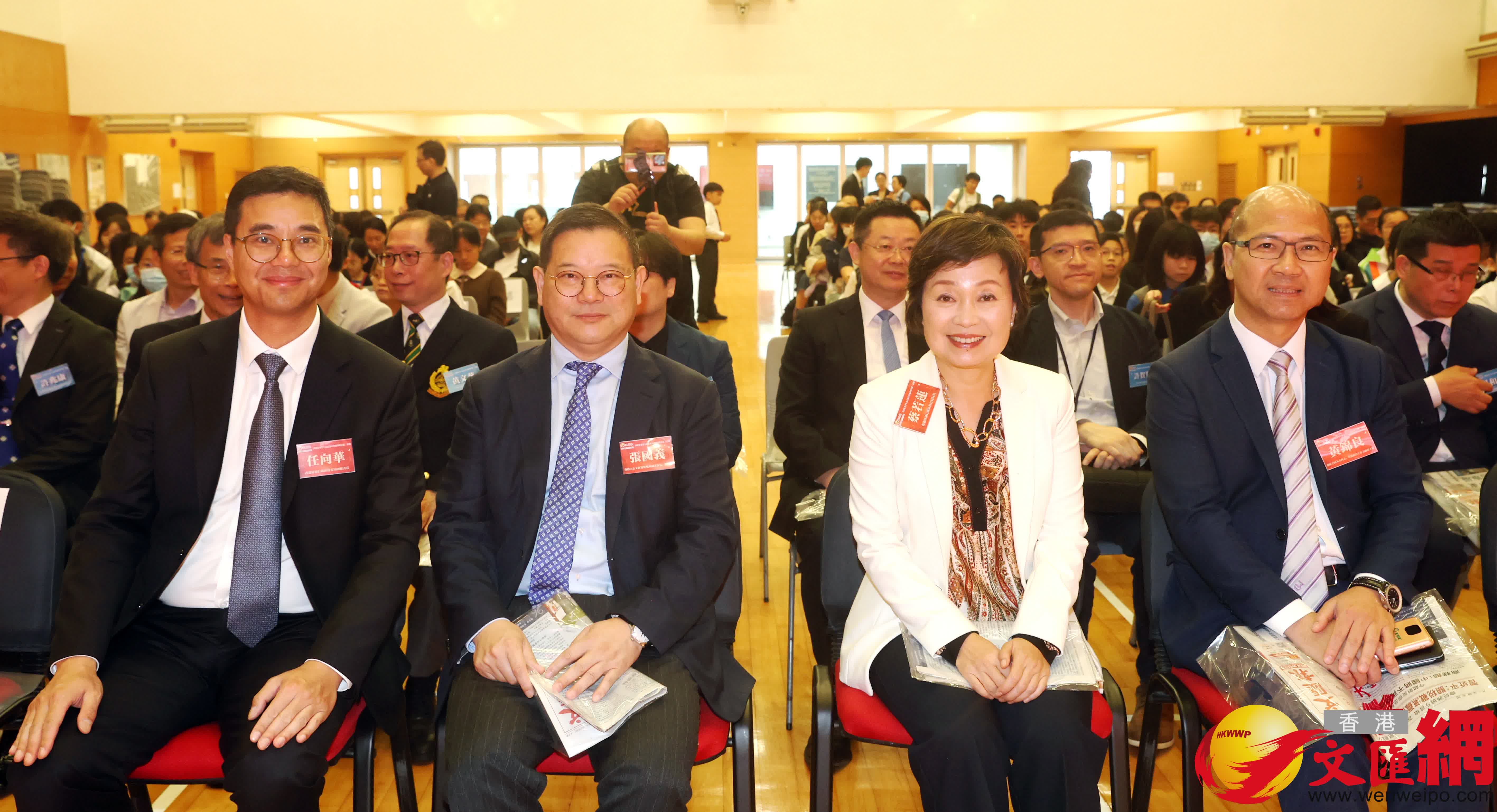 學生公益服務獎頒獎禮精彩回放。(香港文匯報記者曾興偉攝)