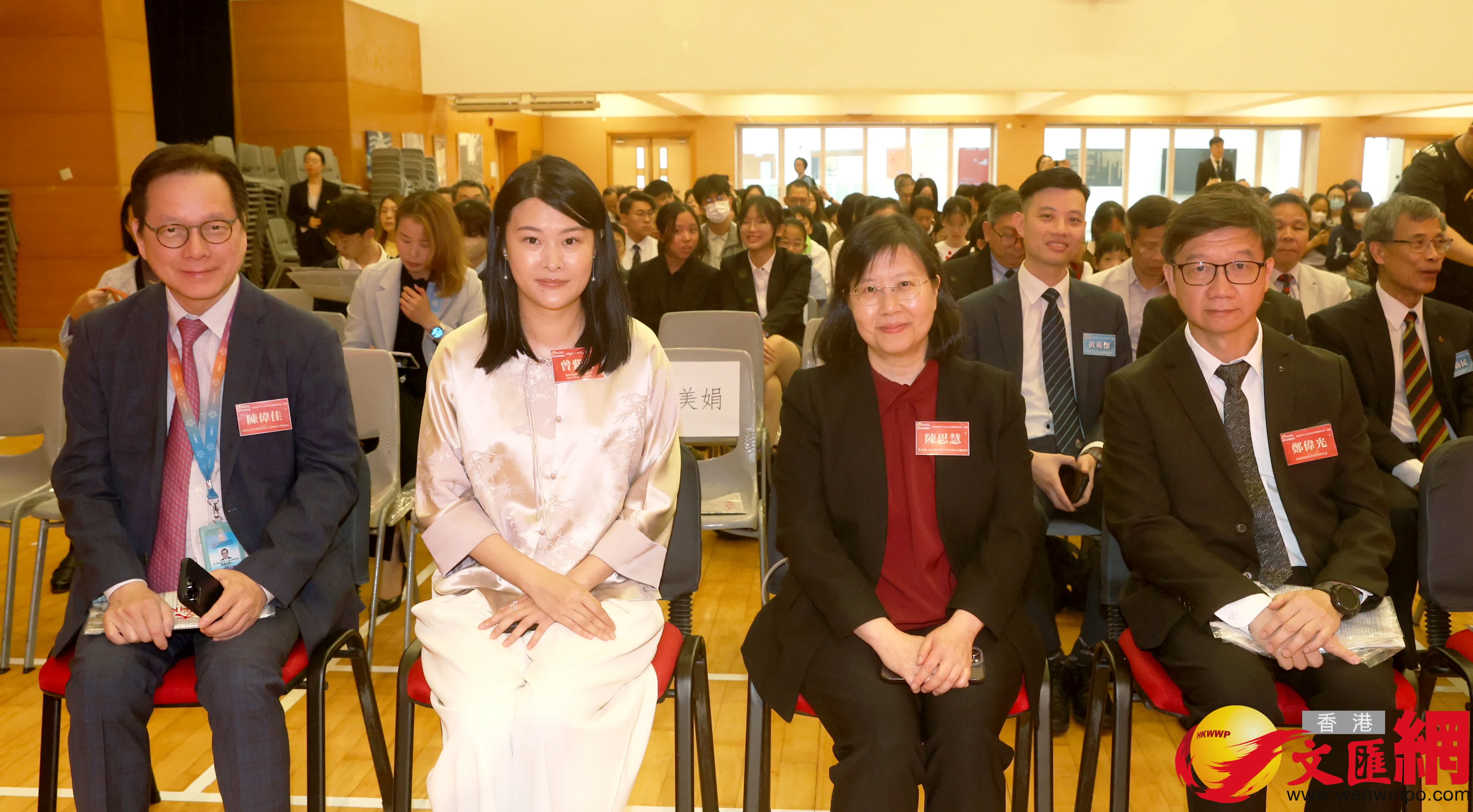 學生公益服務獎頒獎禮精彩回放。(香港文匯報記者曾興偉攝)