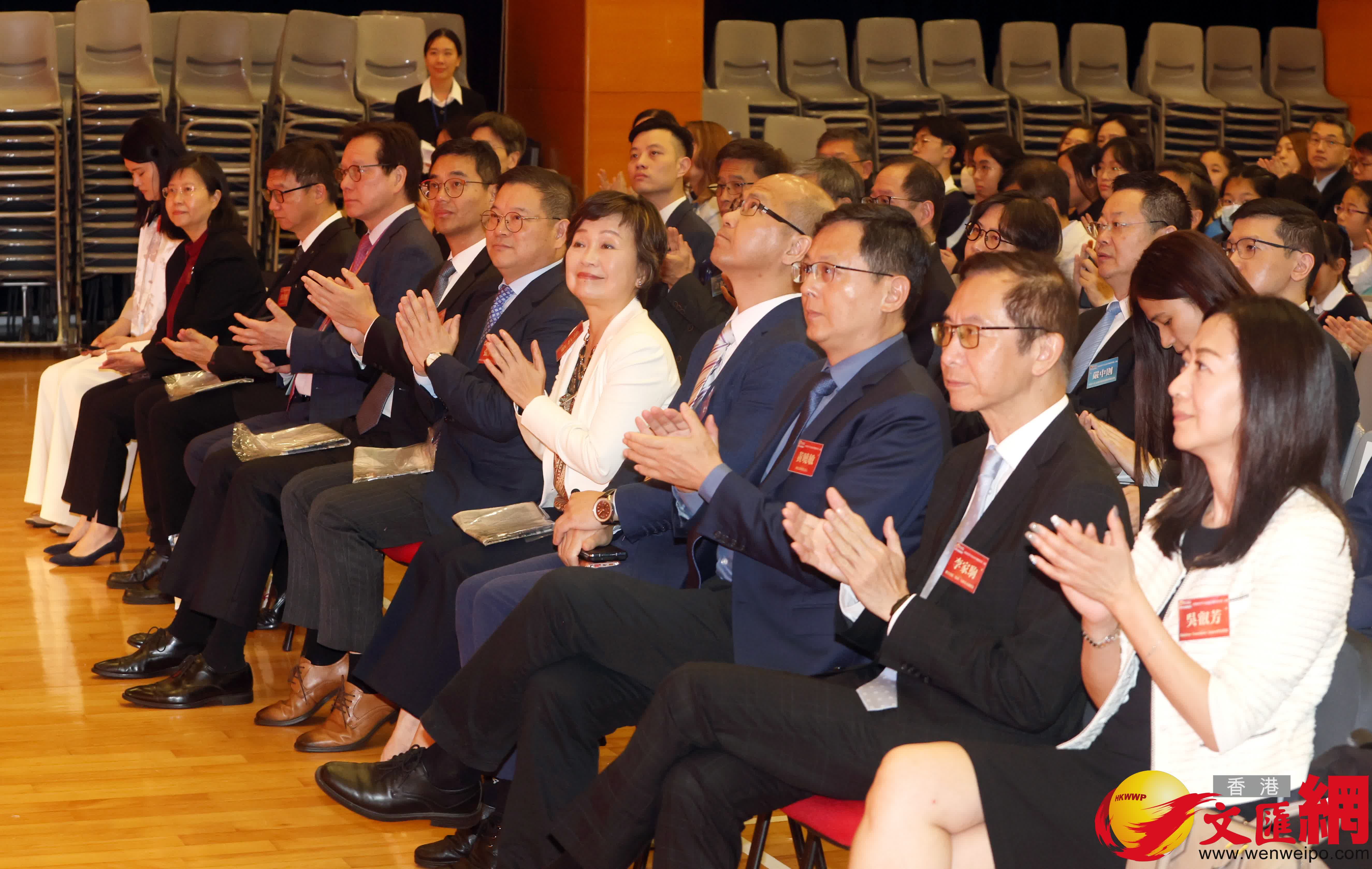 學生公益服務獎頒獎禮精彩回放。(香港文匯報記者曾興偉攝)