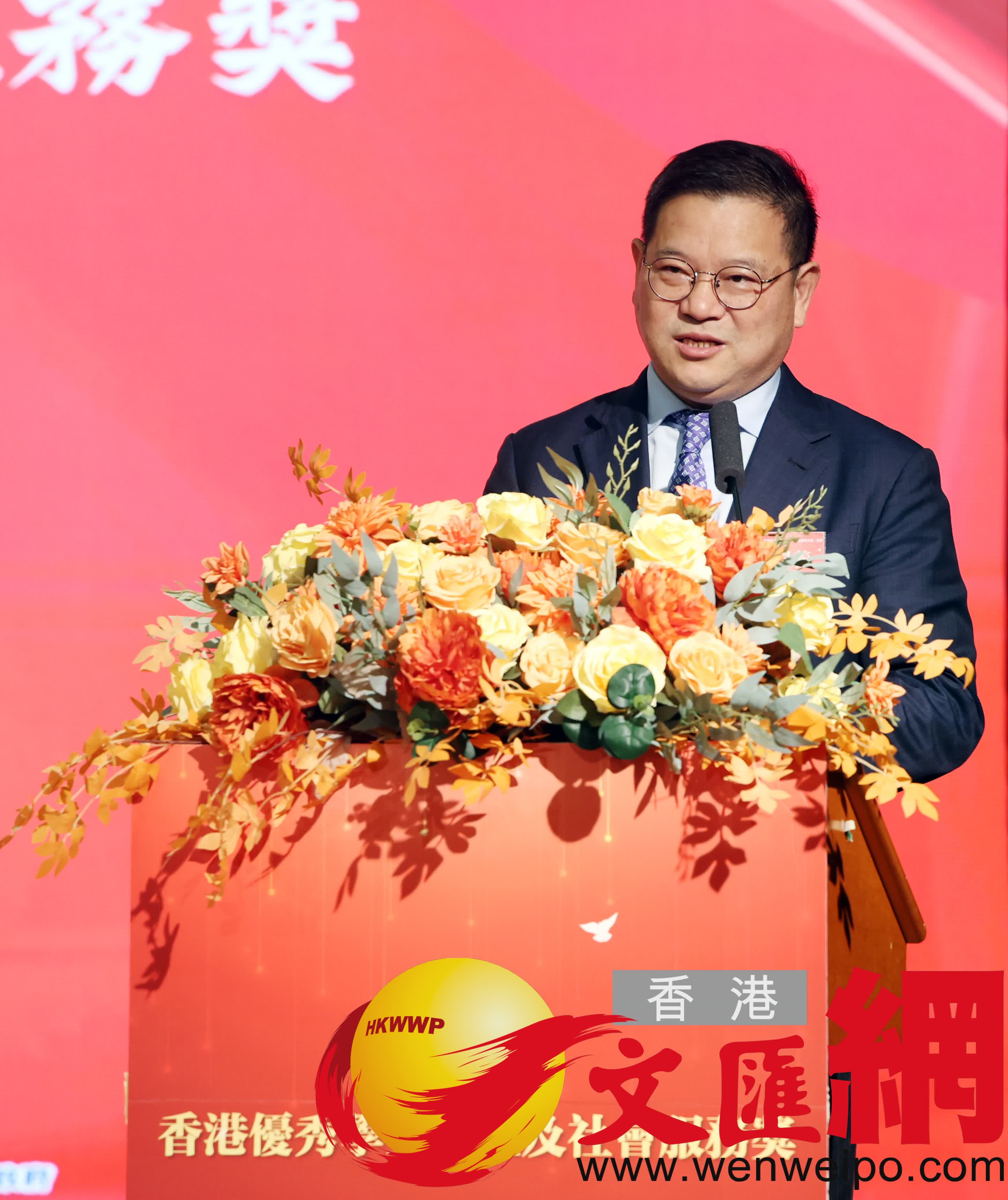 學生公益服務獎頒獎禮精彩回放。(香港文匯報記者曾興偉攝) 學生公益服務獎頒獎禮精彩回放。(香港文匯報記者曾興偉攝)