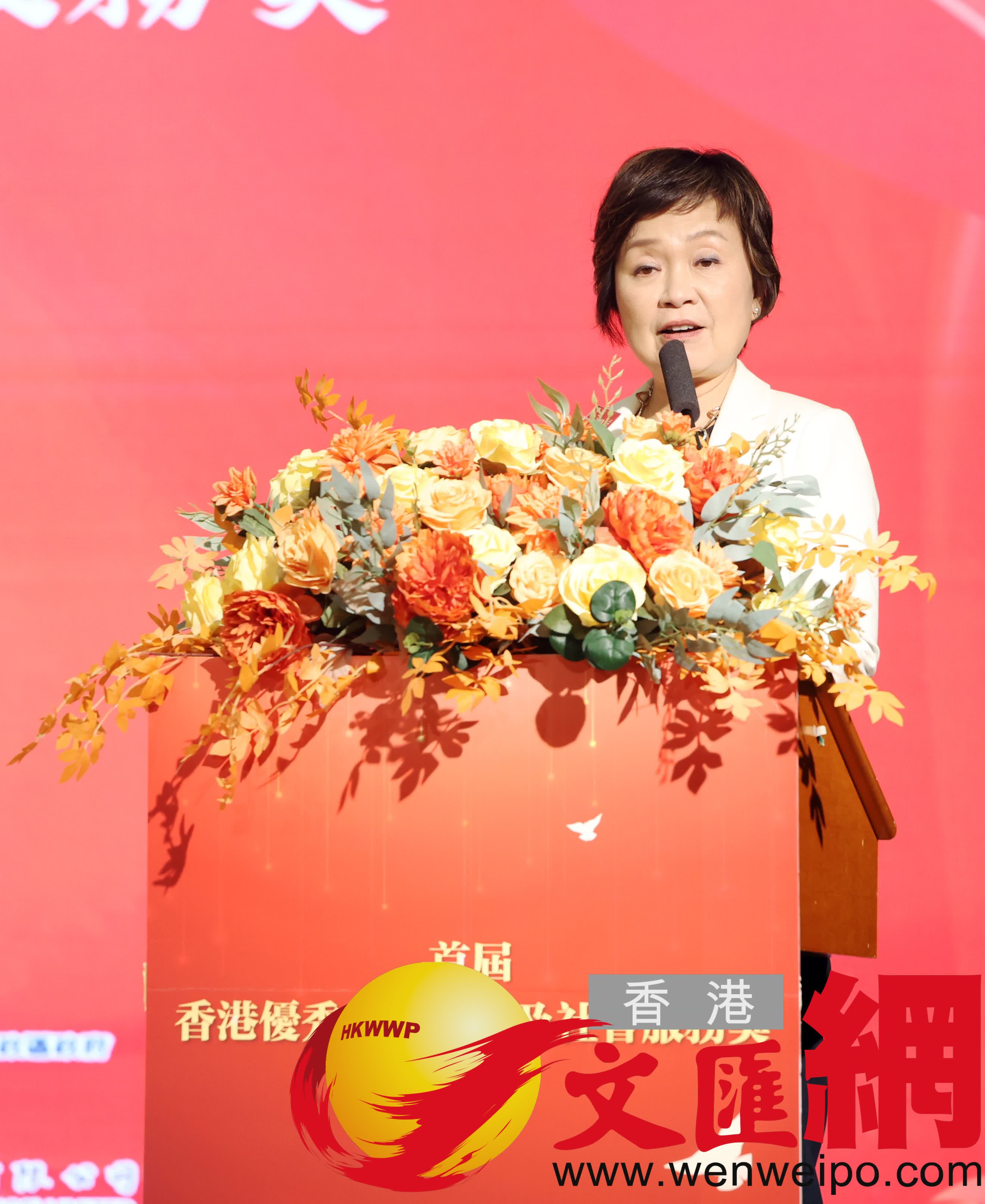 學生公益服務獎頒獎禮精彩回放。(香港文匯報記者曾興偉攝) 學生公益服務獎頒獎禮精彩回放。(香港文匯報記者曾興偉攝)