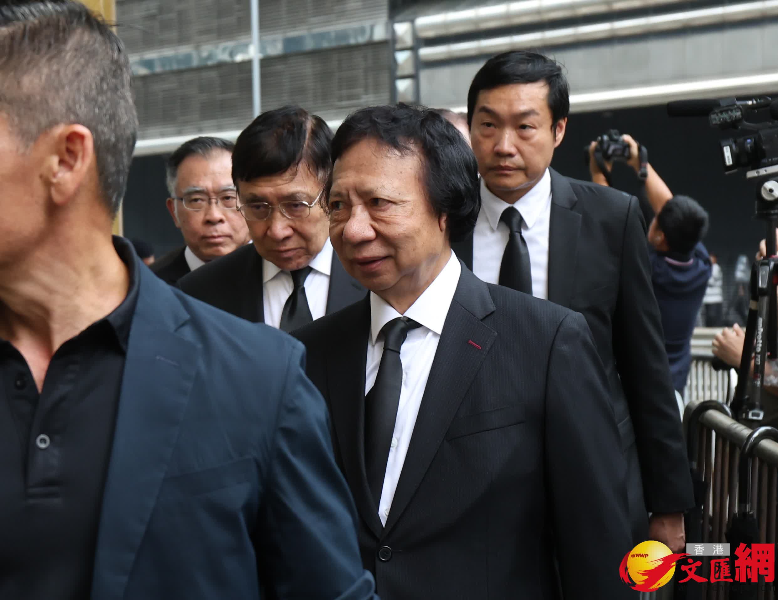 新鴻基郭氏兄弟郭炳聯、郭炳江。（香港文匯報記者萬霜靈 攝）