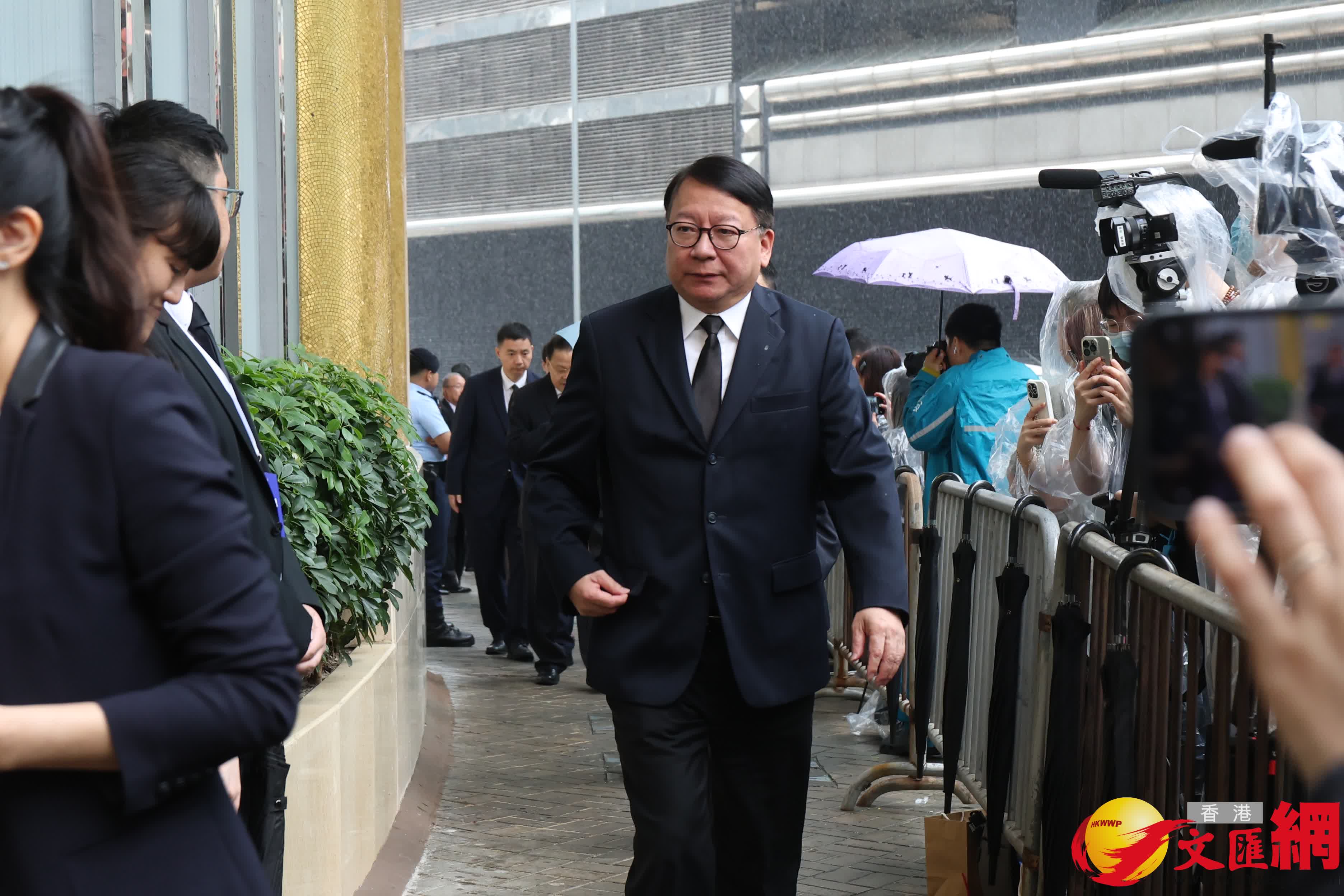 政務司司長陳國基（香港文匯報記者萬霜靈 攝）