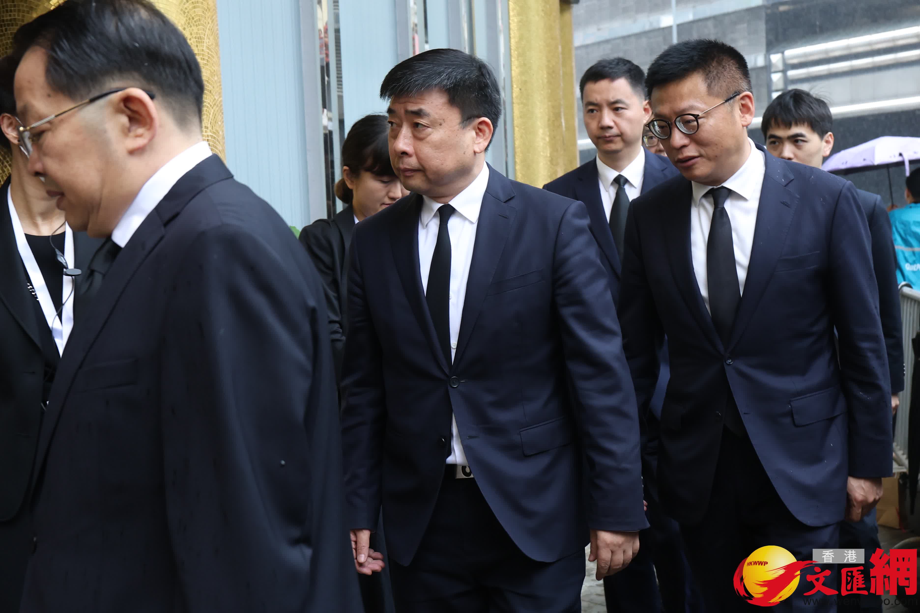 中央政府駐港聯絡辦協調部部長朱文（香港文匯報記者萬霜靈 攝）