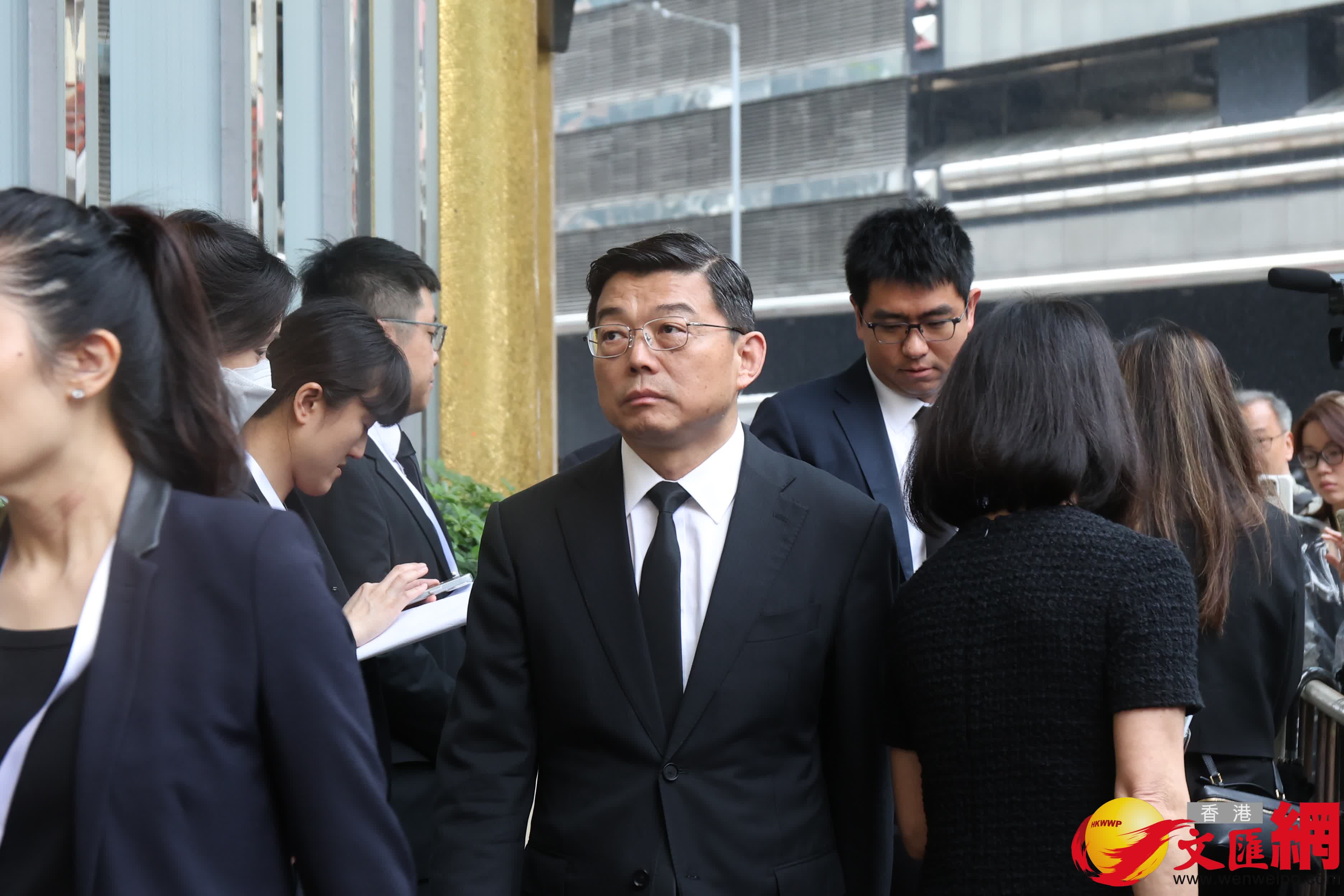 中央港澳辦一局局長王振民（香港文匯報記者萬霜靈 攝）