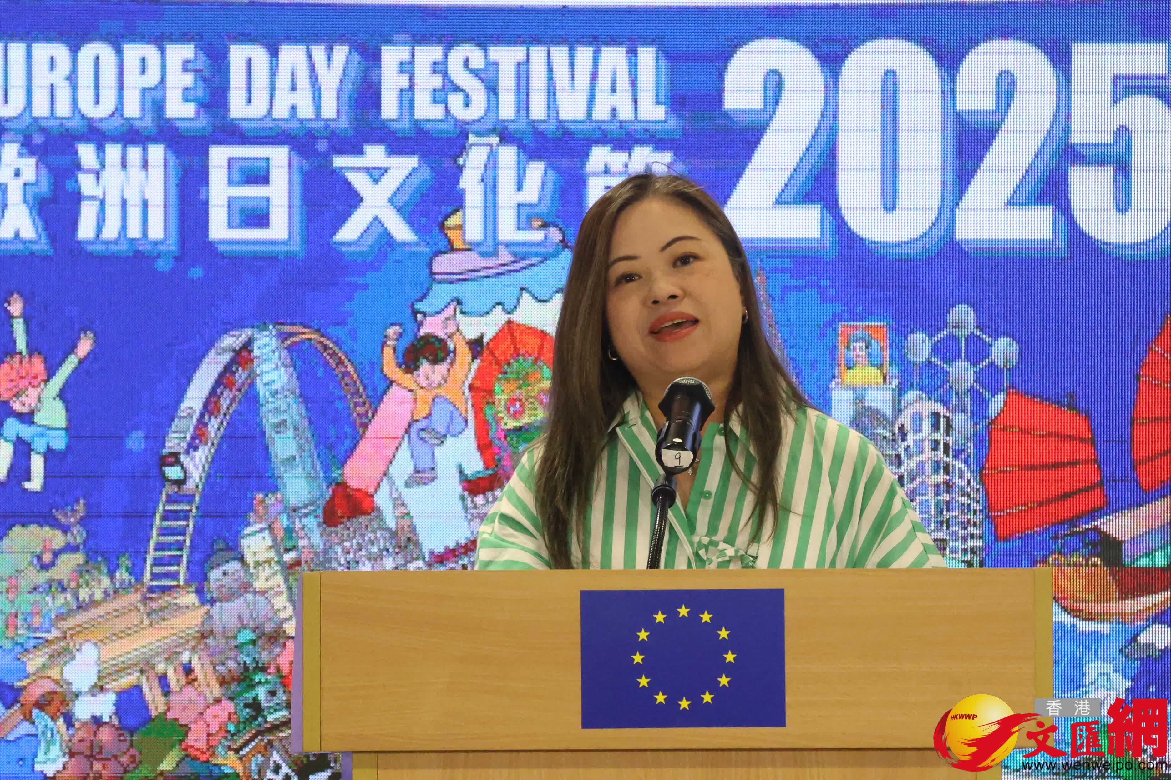 文體旅遊局局長羅淑佩。(香港文匯報記者萬霜靈 攝) 文體旅遊局局長羅淑佩。(香港文匯報記者萬霜靈 攝)