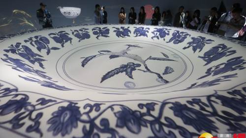 (多圖) 「『紋』以載道——故宮博物院沉浸式數字體驗展」 以最新數碼技術展現故宮藝術