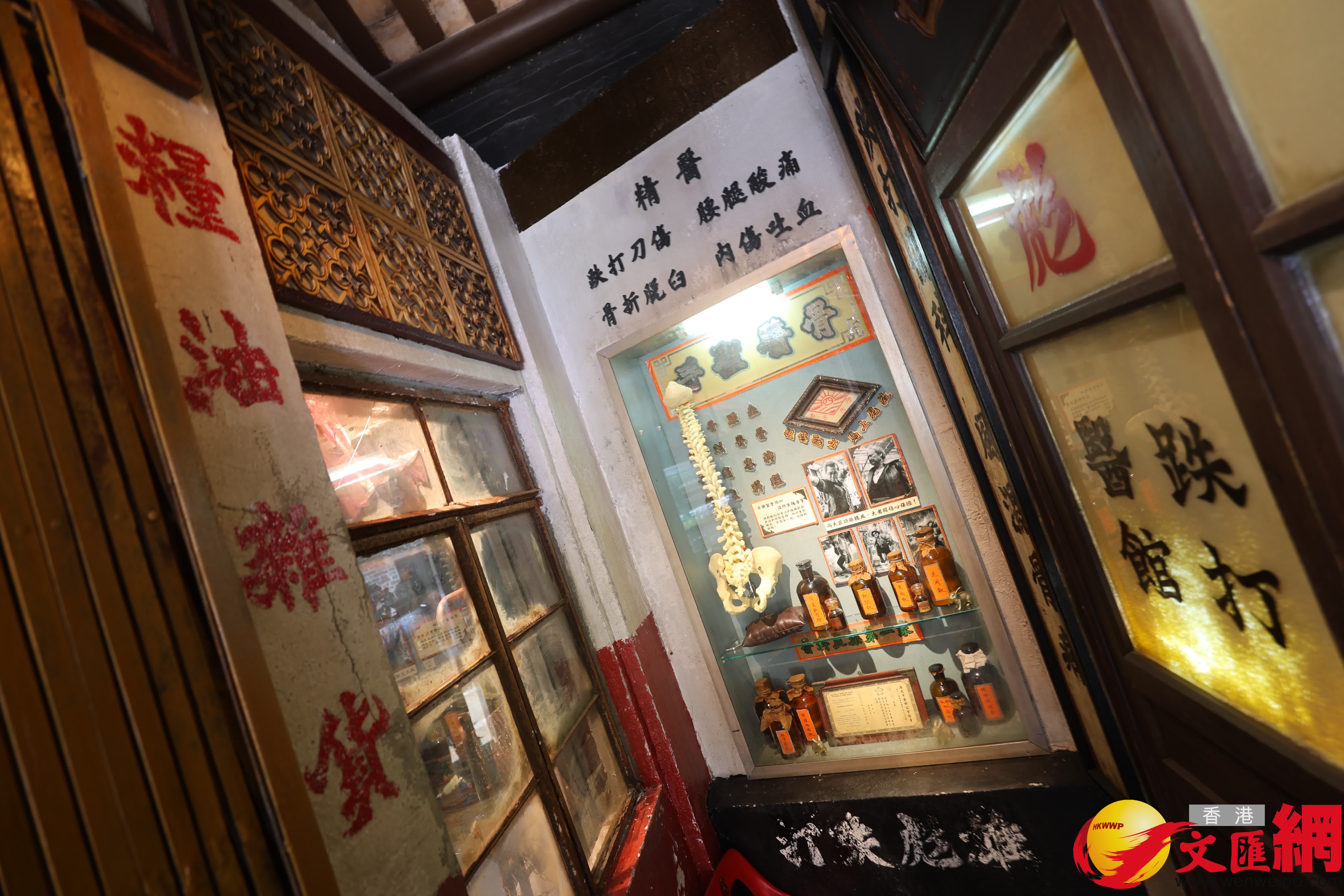 九龍城寨光影之旅今開幕(香港文匯報記者 北山彥攝) 九龍城寨光影之旅今開幕(香港文匯報記者 北山彥攝)