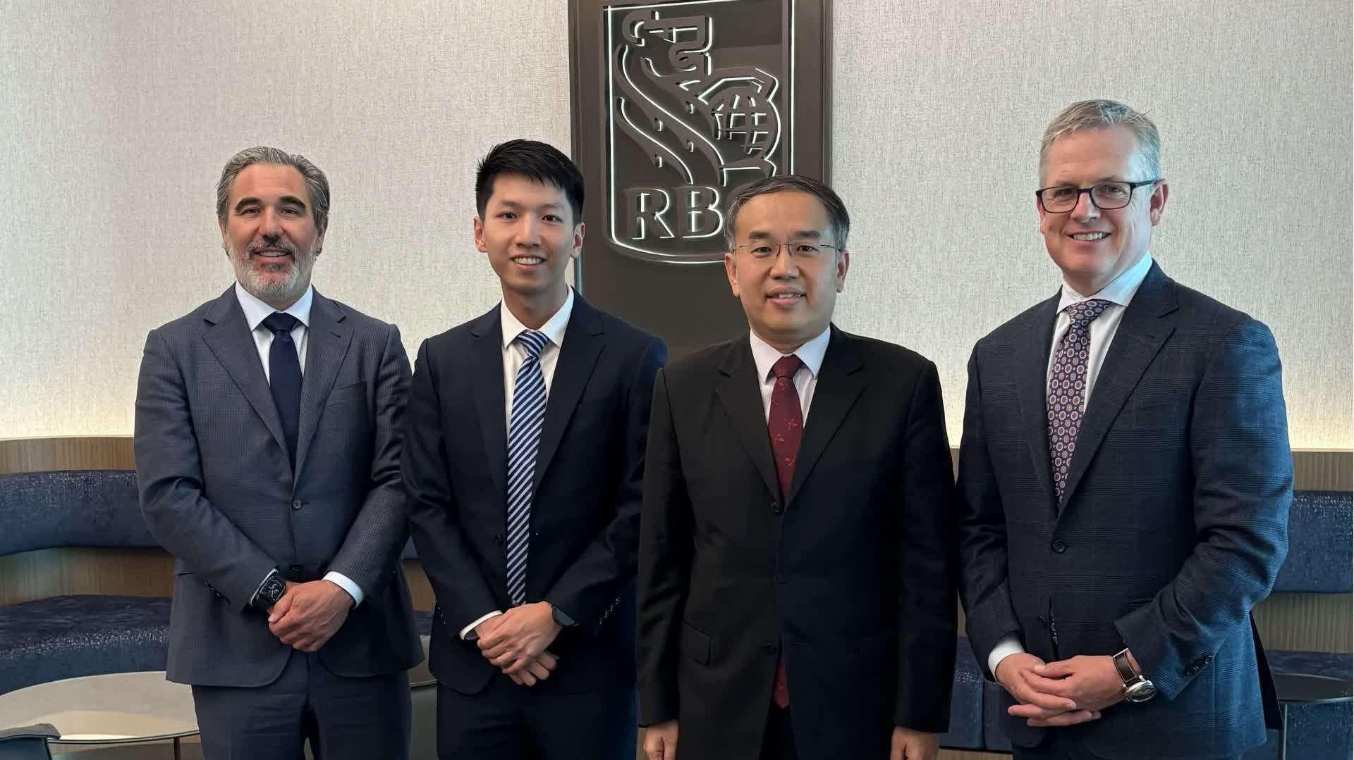 Stu Rutledge Rbc 許正宇訪多倫多晤兩銀行 均對港財富管理業深感興趣 - 香港 - 香港文匯報